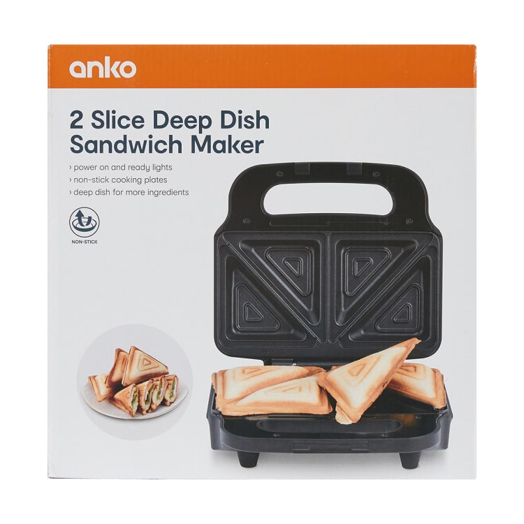 2 Slice Deep Dish Sandwich Maker Kmart