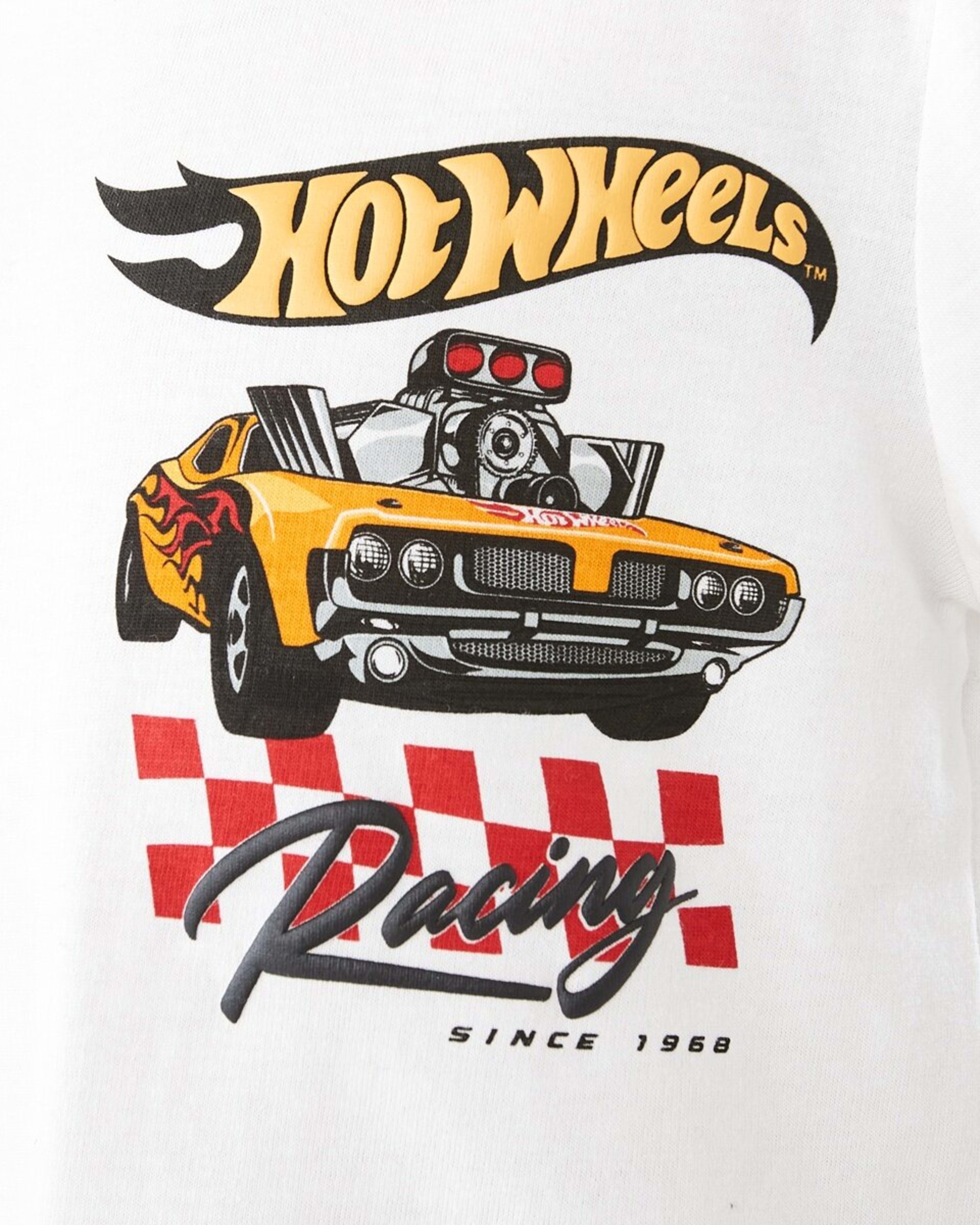 4 Hot Wheels License Long Sleeve T-shirt Hot Wheels Car Racing Team, 4 of 9