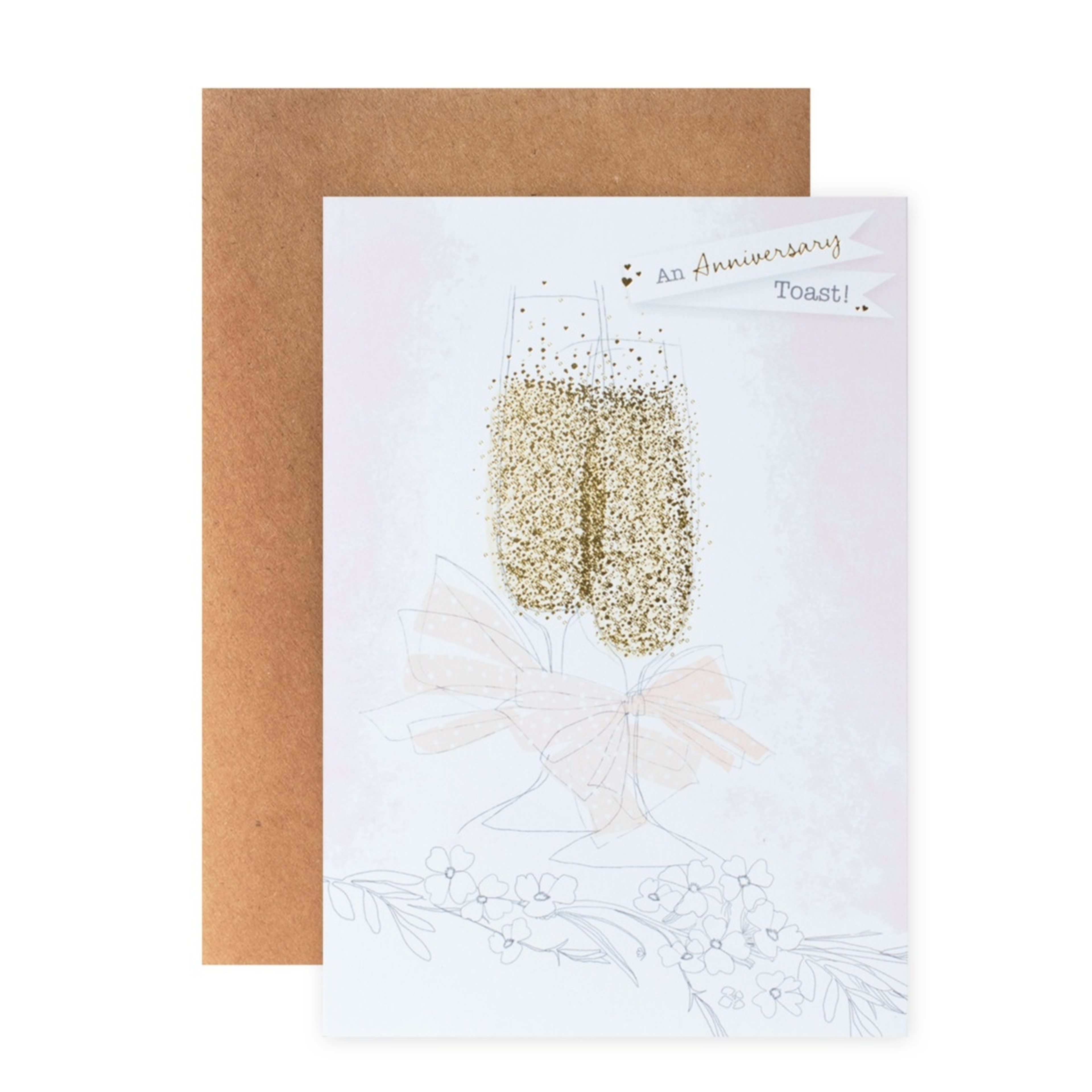 1 Connections from Hallmark Anniversary Card - A Sparkling Toast