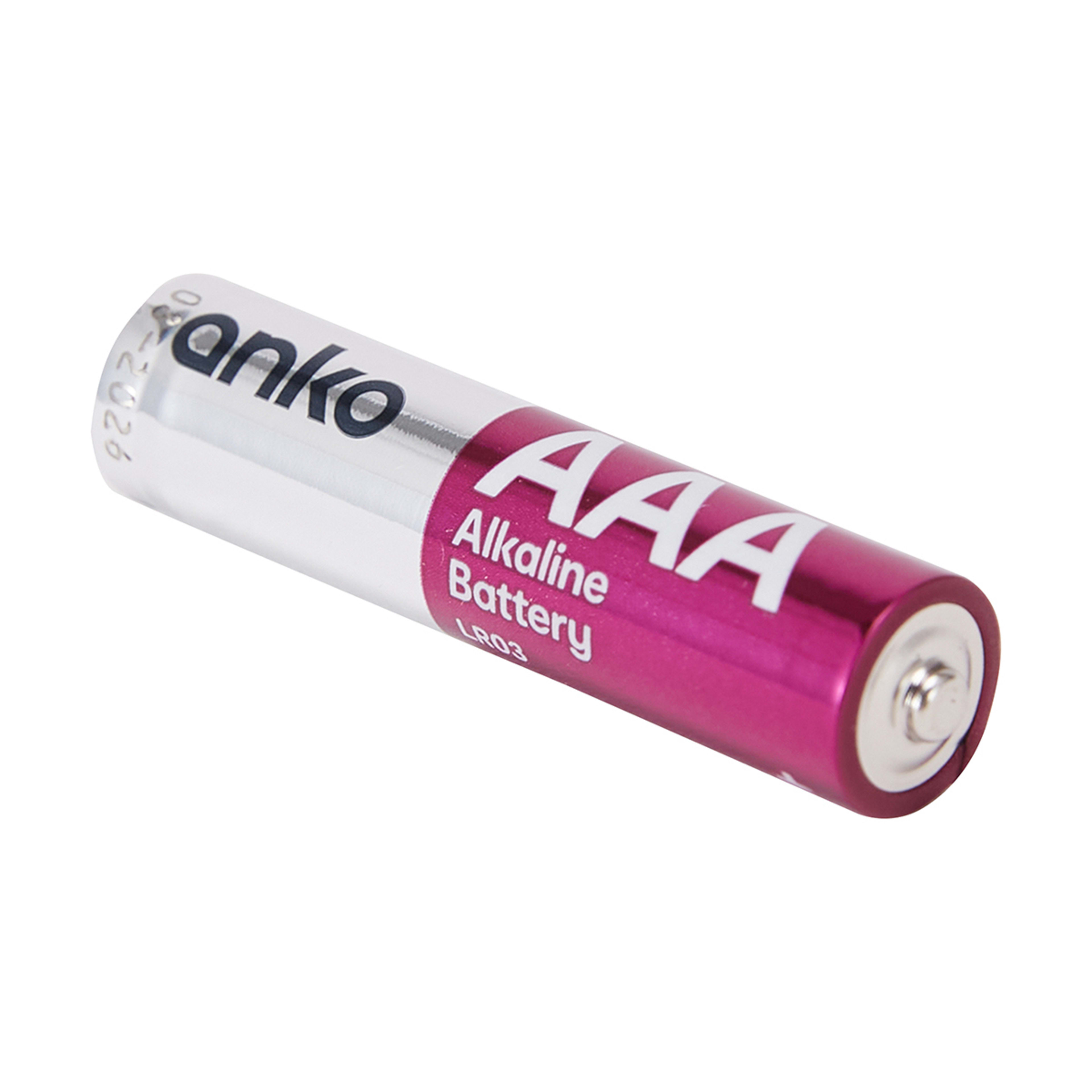 4 High Performance Alkaline Batteries - AAA, Pack of 18, 4 of 5