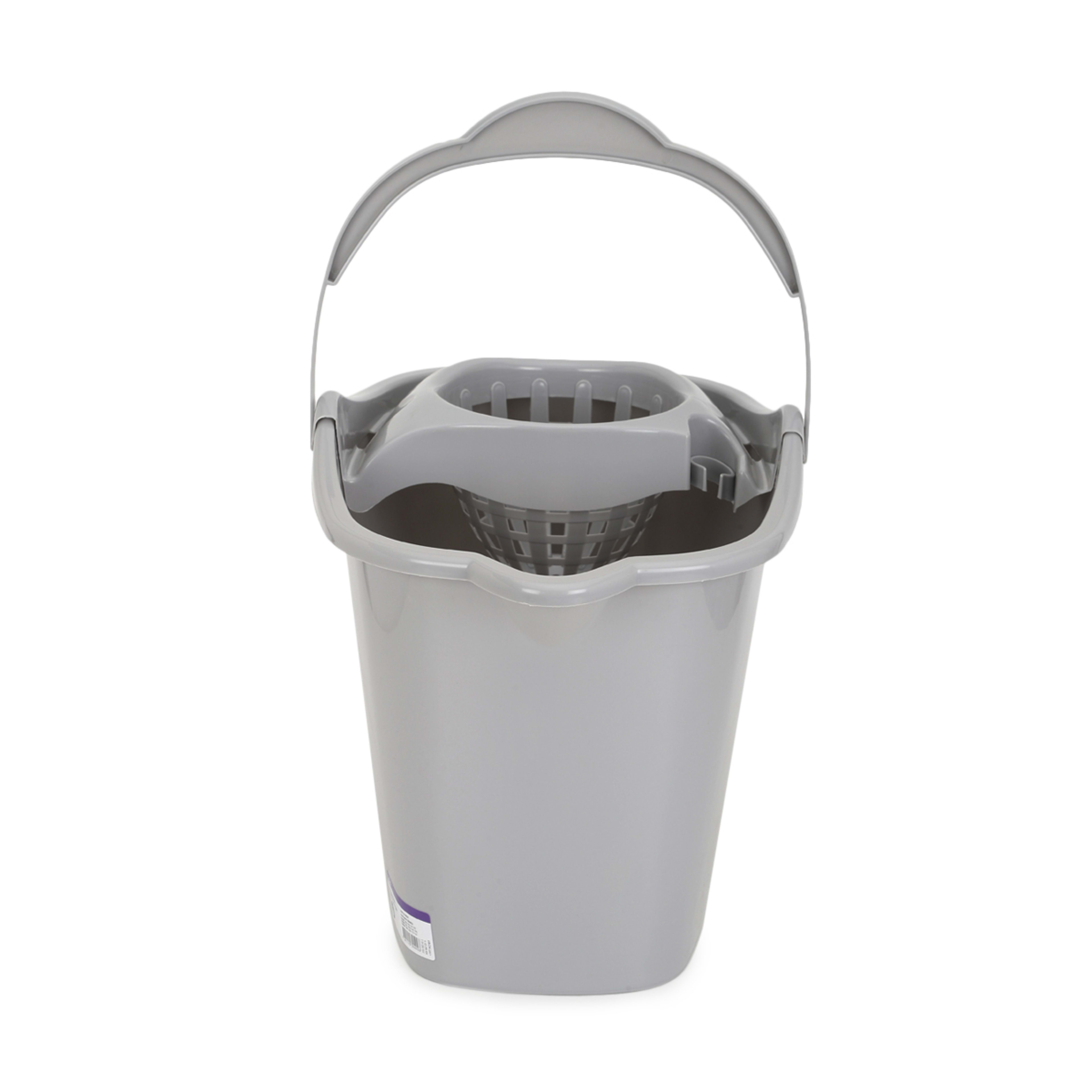 4 15L Bucket with Wringer - Grey, 4 of 9