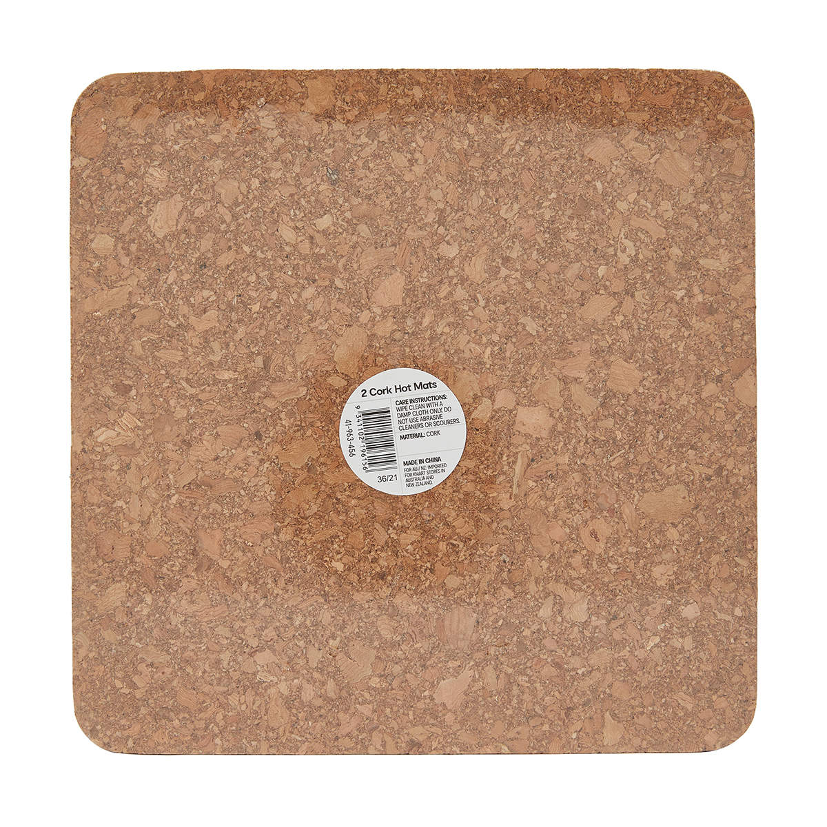 Set of 2 Cork Mats Kmart