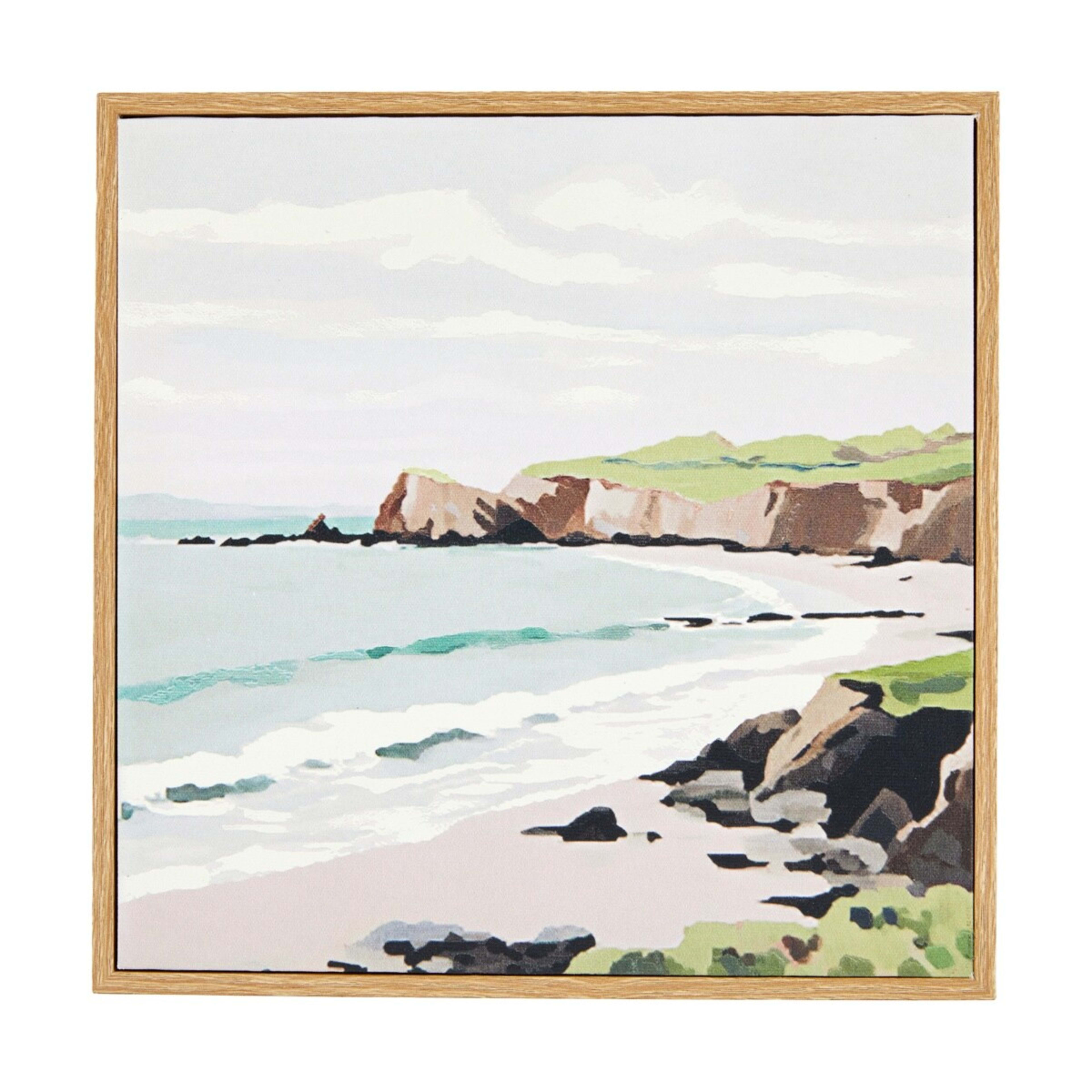 1 At The Beach Framed Canvas, 1 of 5
