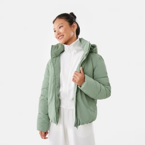Active Womens Mid Length Puffer Jacket Size 6