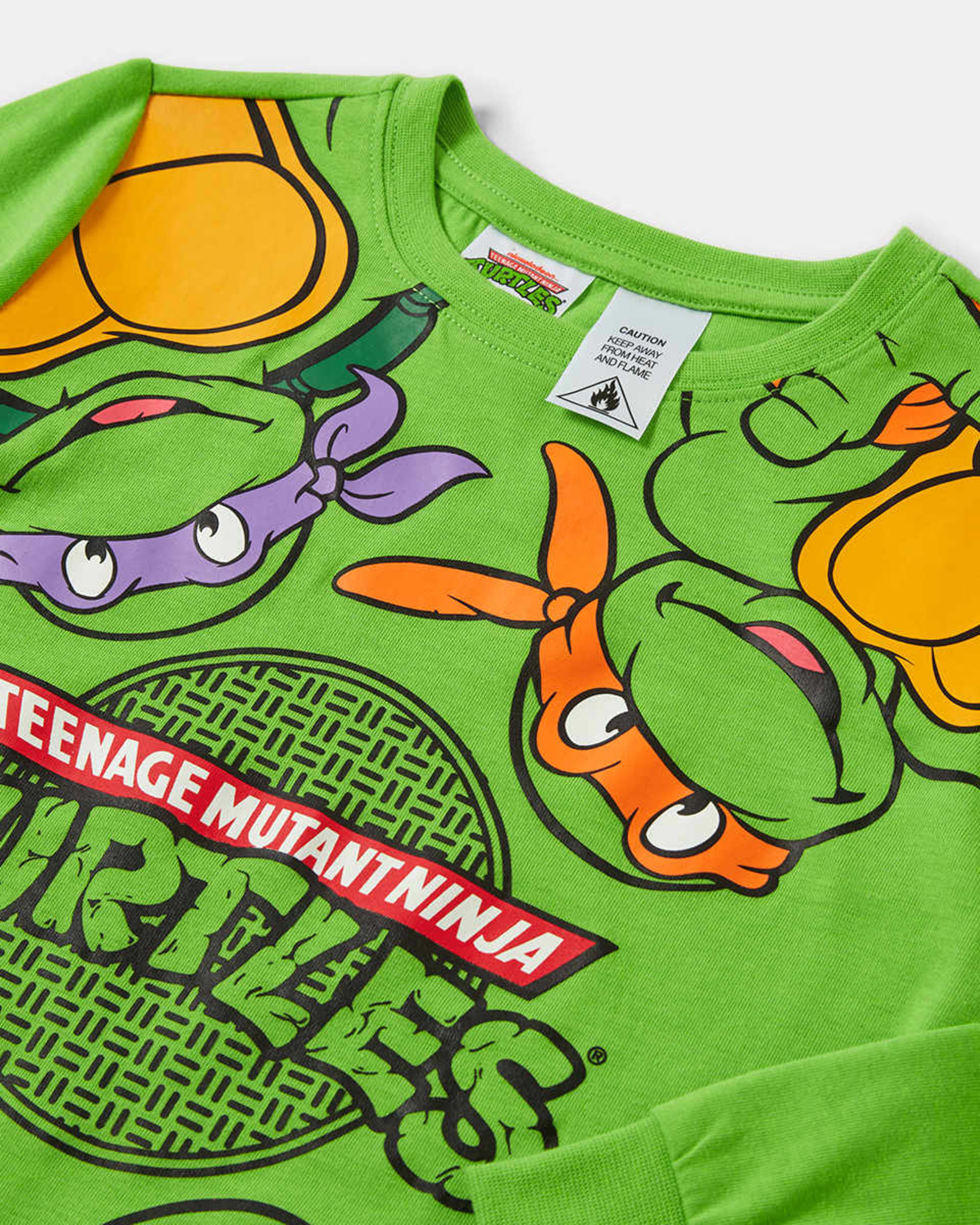 Teenage Mutant Ninja Turtles License Pyjama Set Kmart NZ