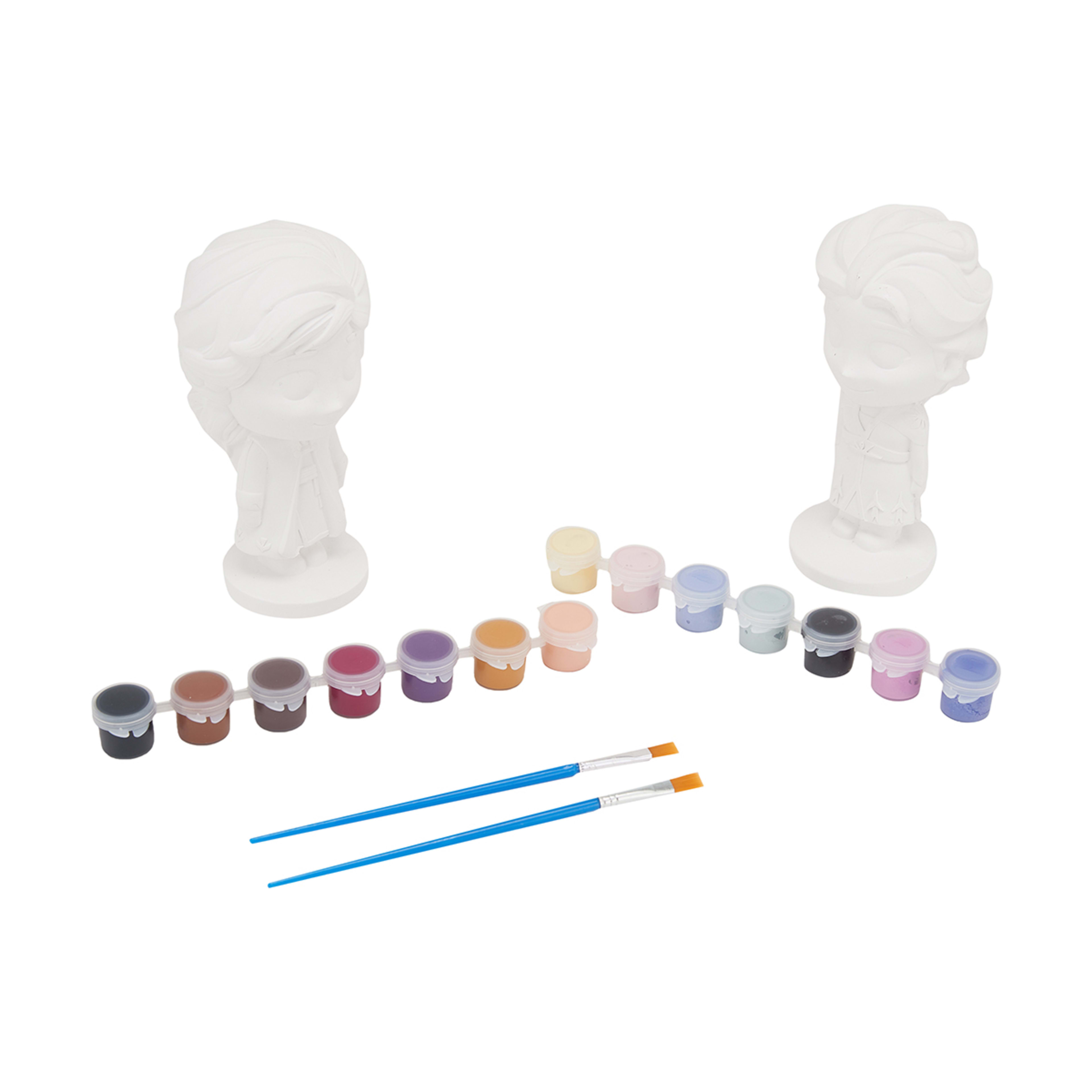2 Pack Disney Frozen Paint Your Own Plaster Kmart