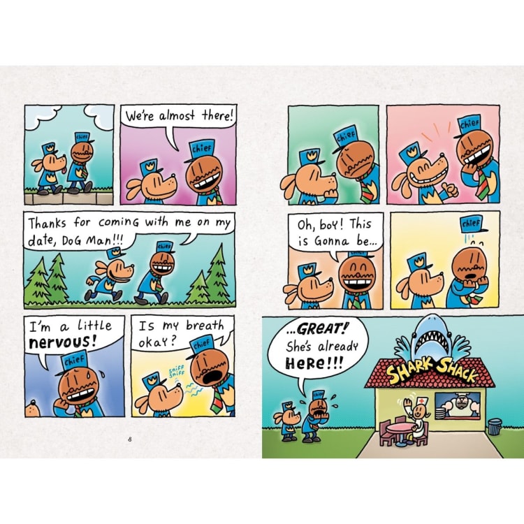 Dog Man Twenty Thousand Fleas Under The Sea by Dav Pilkey Book Kmart