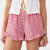 MINI GINGHAM STRAWBERRY