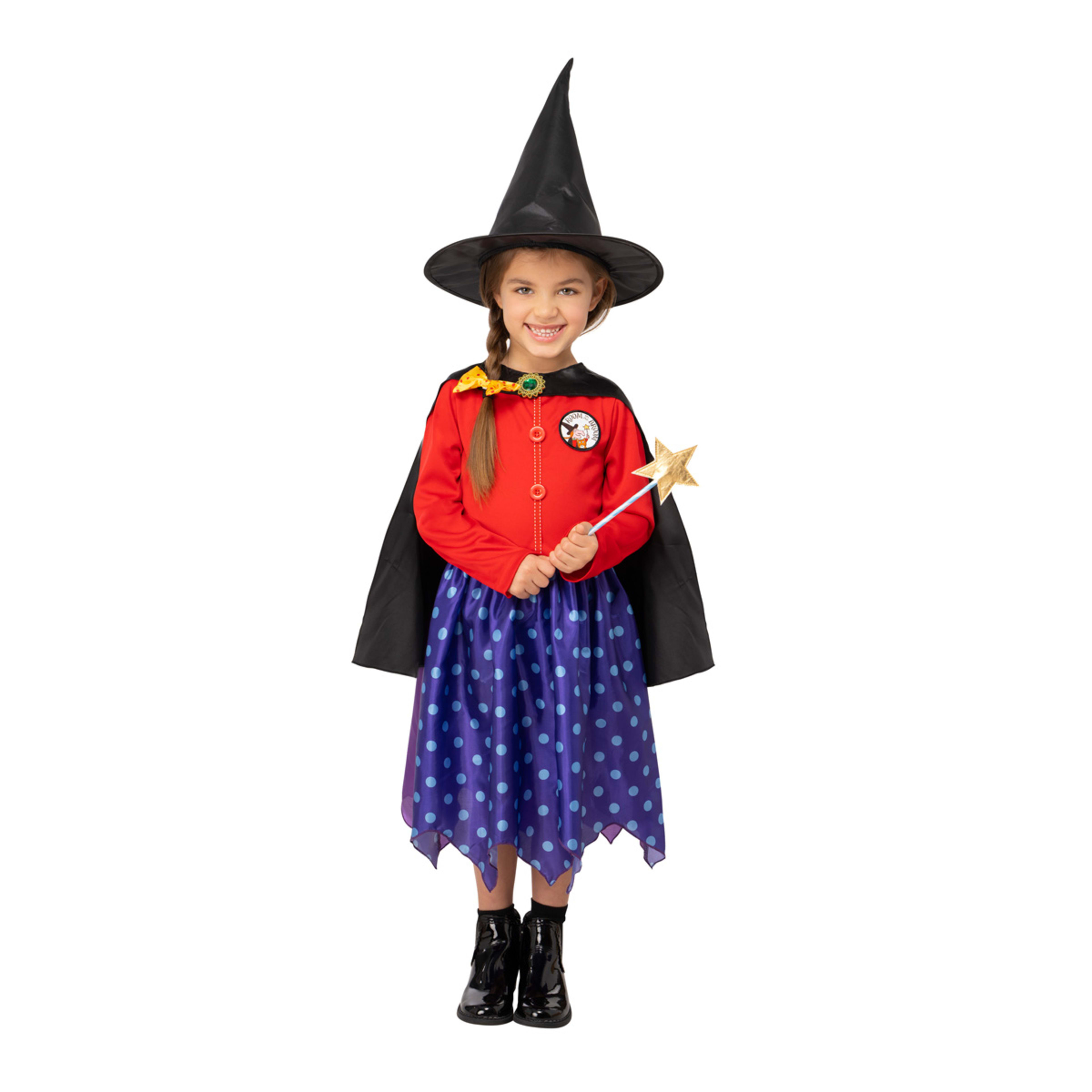 1 Room on the Broom by Julia Donaldson and Axel Scheffler: Witch Costume - Ages 4-6, 1 of 7
