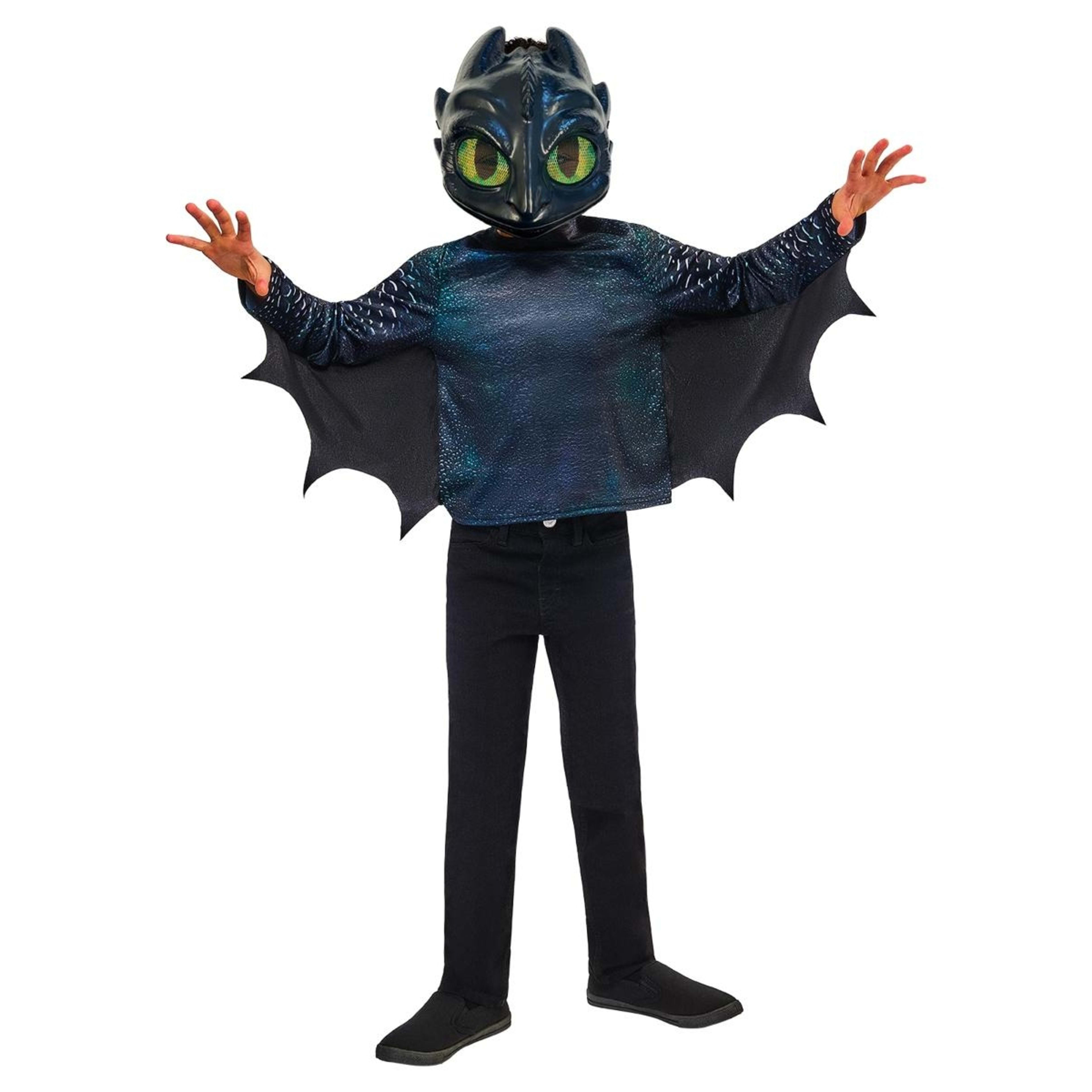 1 DreamWorks How to Train Your Dragon Toothless Child Costume - Ages 3-5