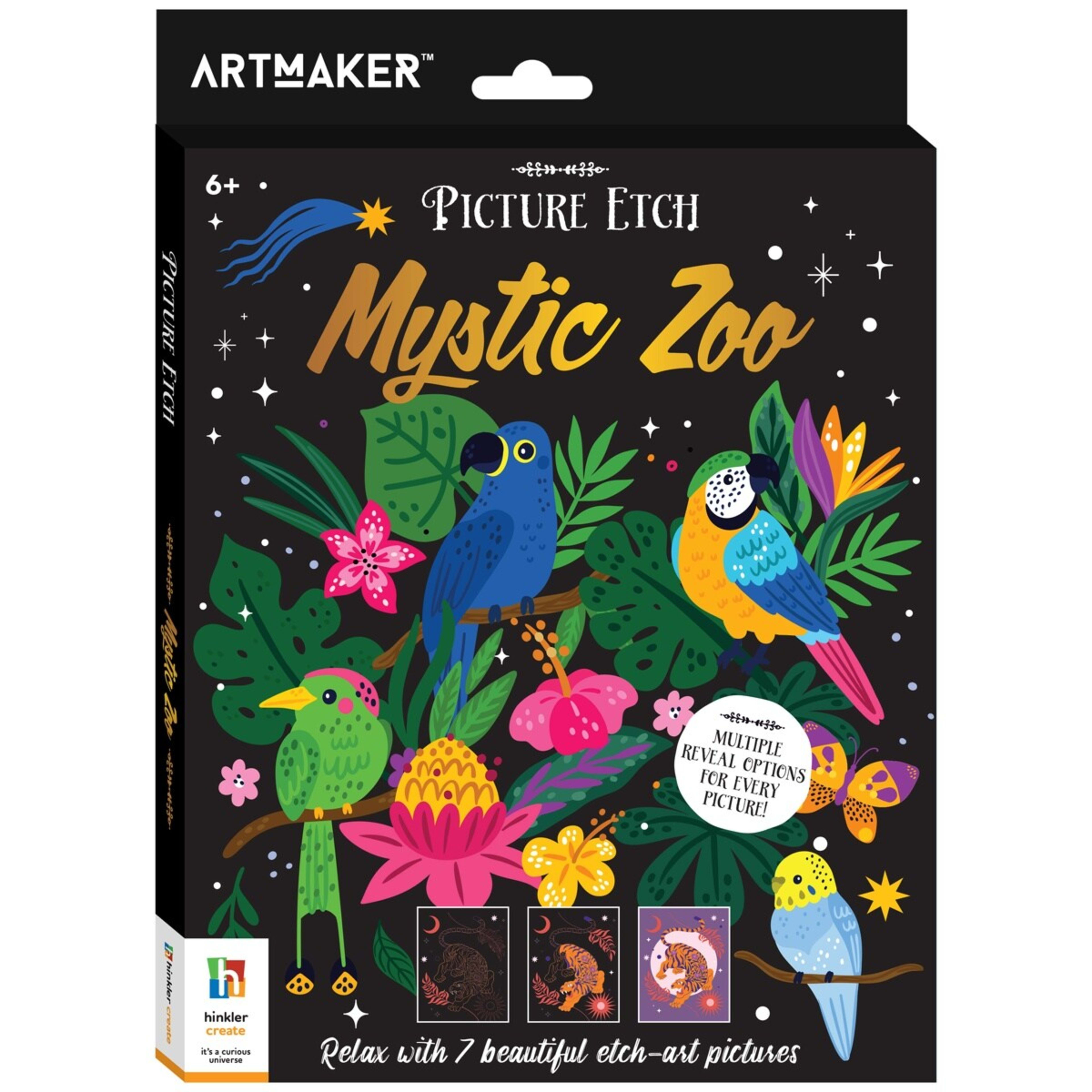 1 Art Maker: Picture Etch Mystic Zoo