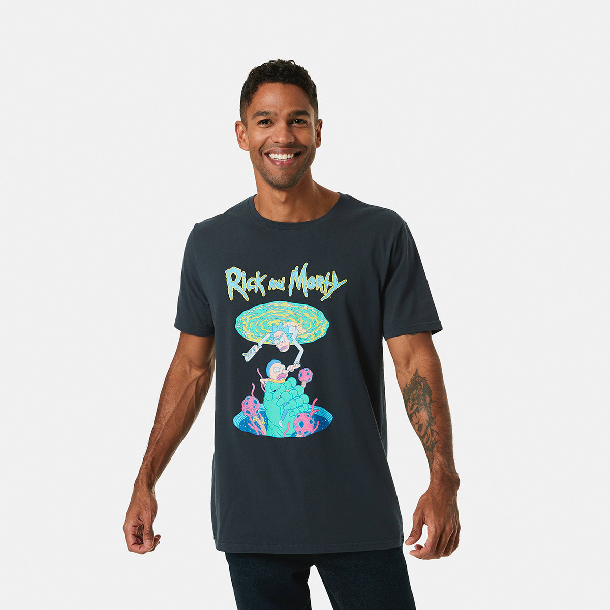 Rick and Morty License T shirt Kmart