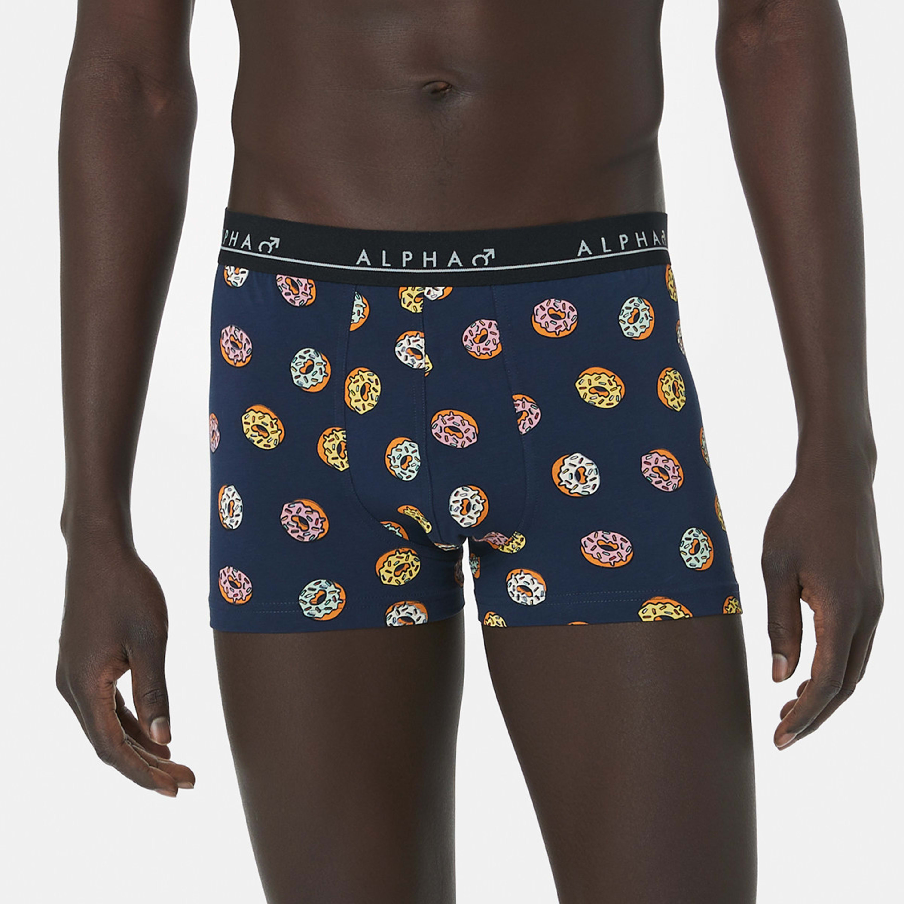 2 5 Pack Print/Plain Trunks Teeny Tiny Donuts Multi, 2 of 10