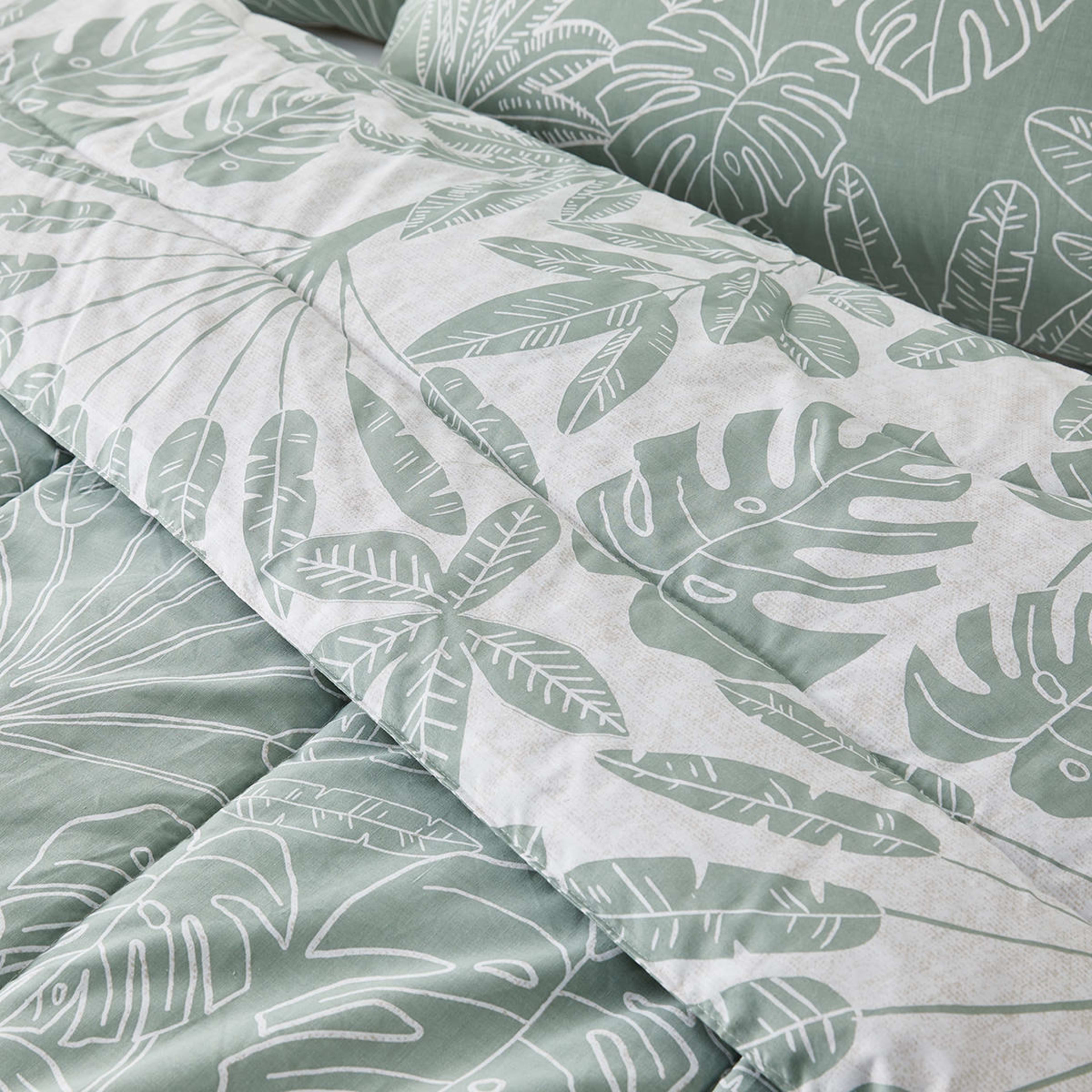 7 Peta Cotton Rich Reversible Comforter Set - Single Bed, 7 of 10