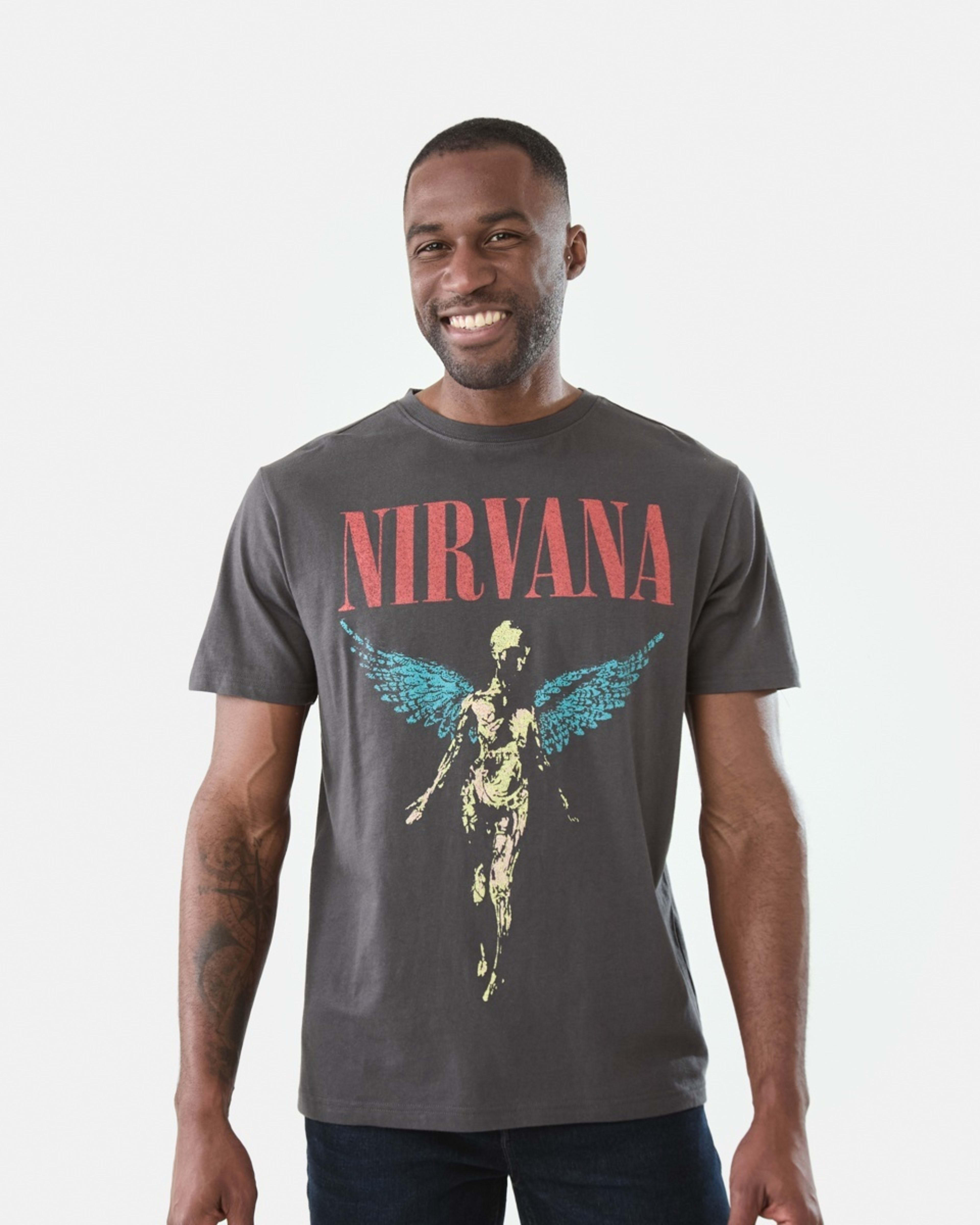 1 Nirvana License T-shirt Black