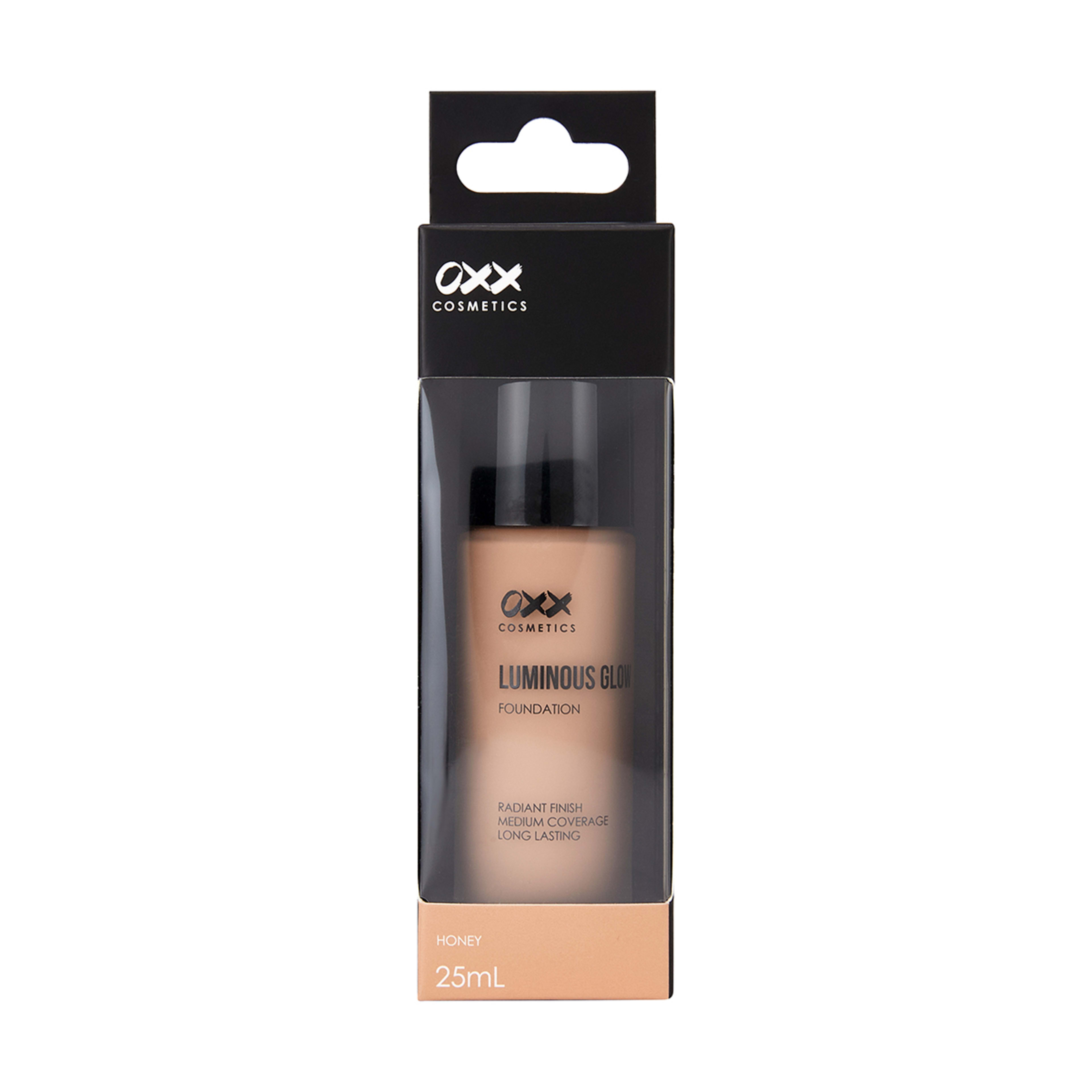 1 OXX Cosmetics Luminous Glow Foundation - Honey