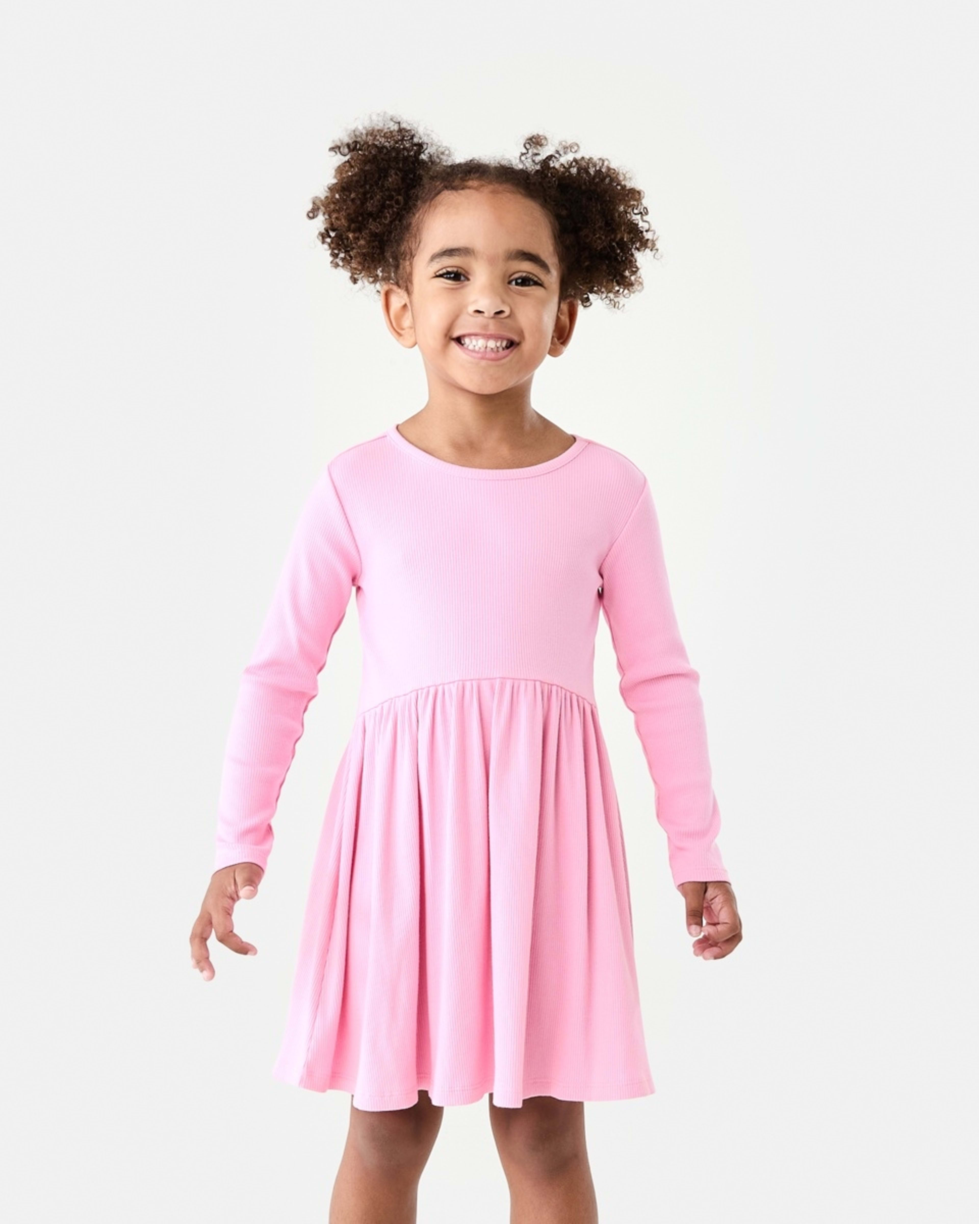 1 Rib Jersey Dress Pris Pink, 1 of 9