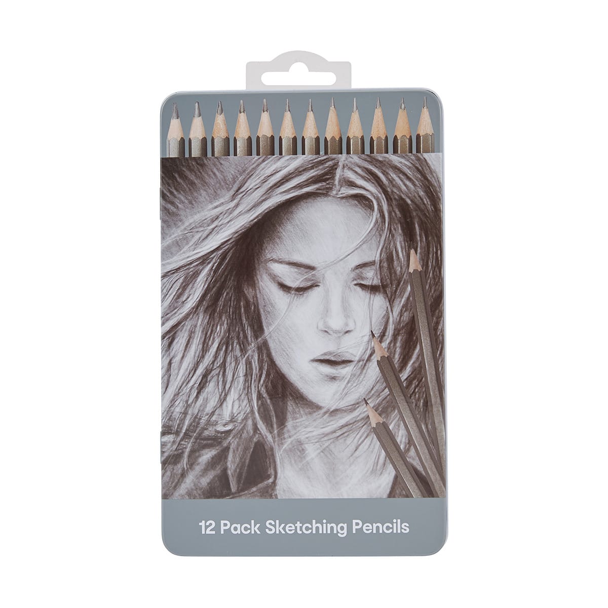 12 Pack Sketching Pencils Kmart