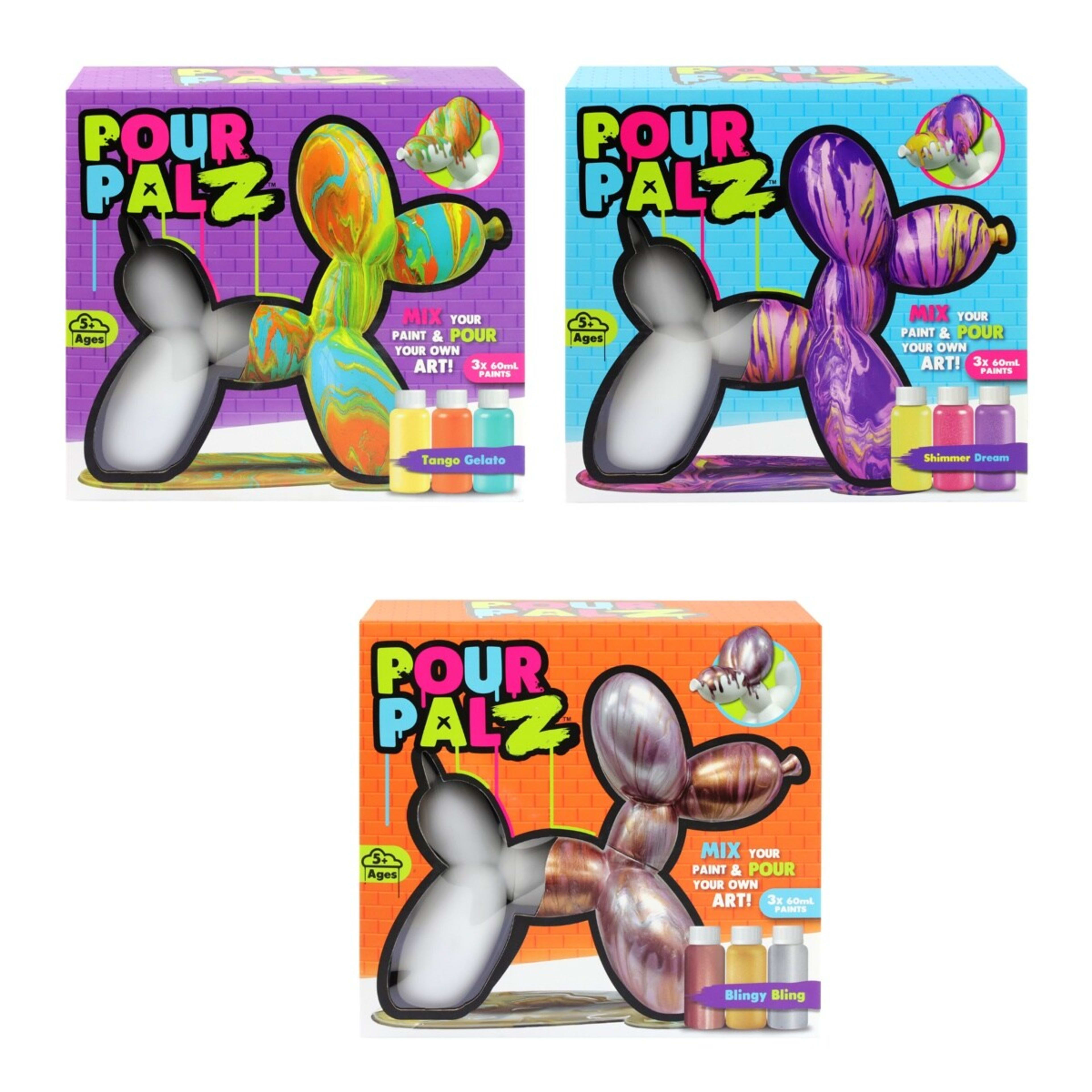 1 Pour Palz Balloon Dog - Assorted
