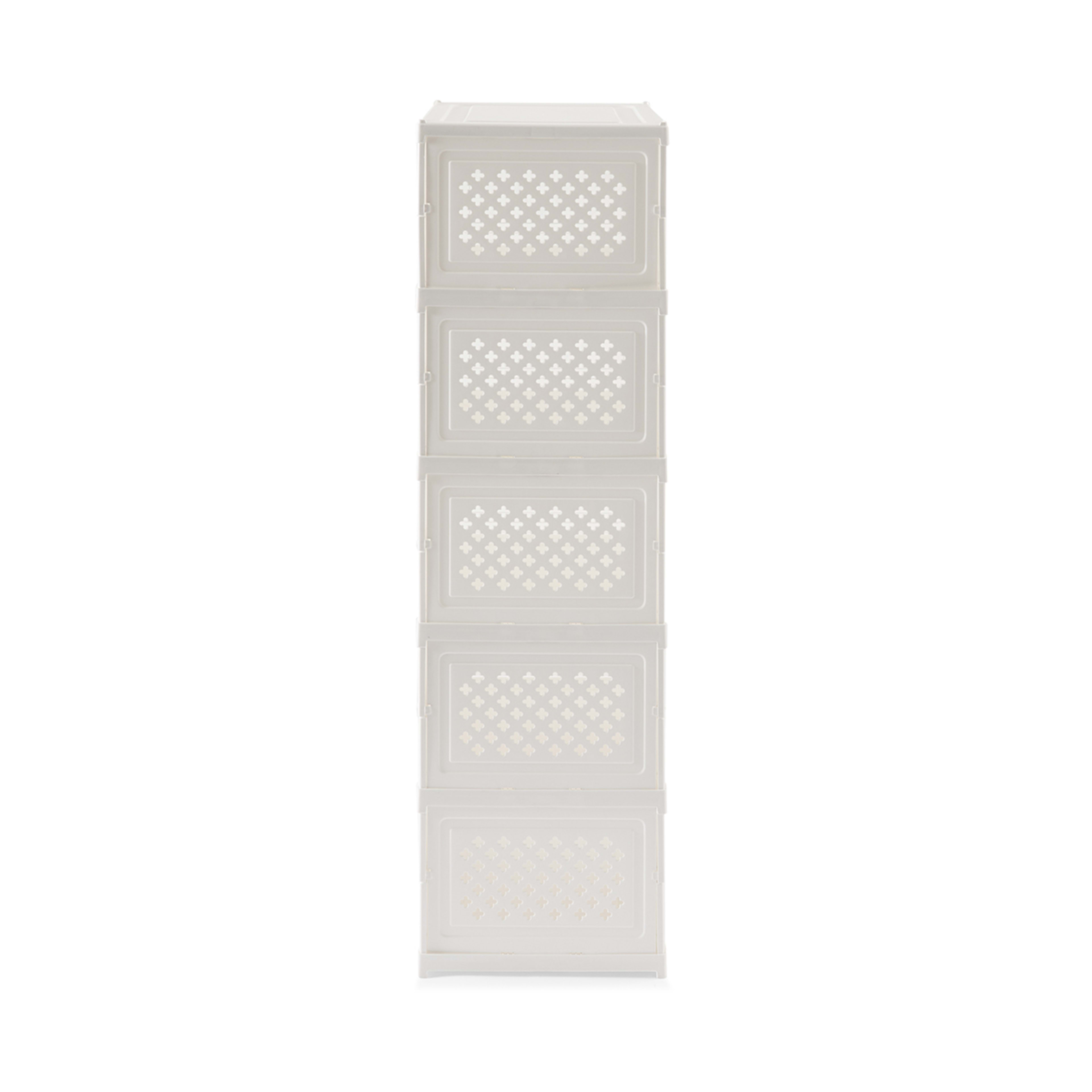 7 5 Tier Collapsible Shoe Box, 7 of 9