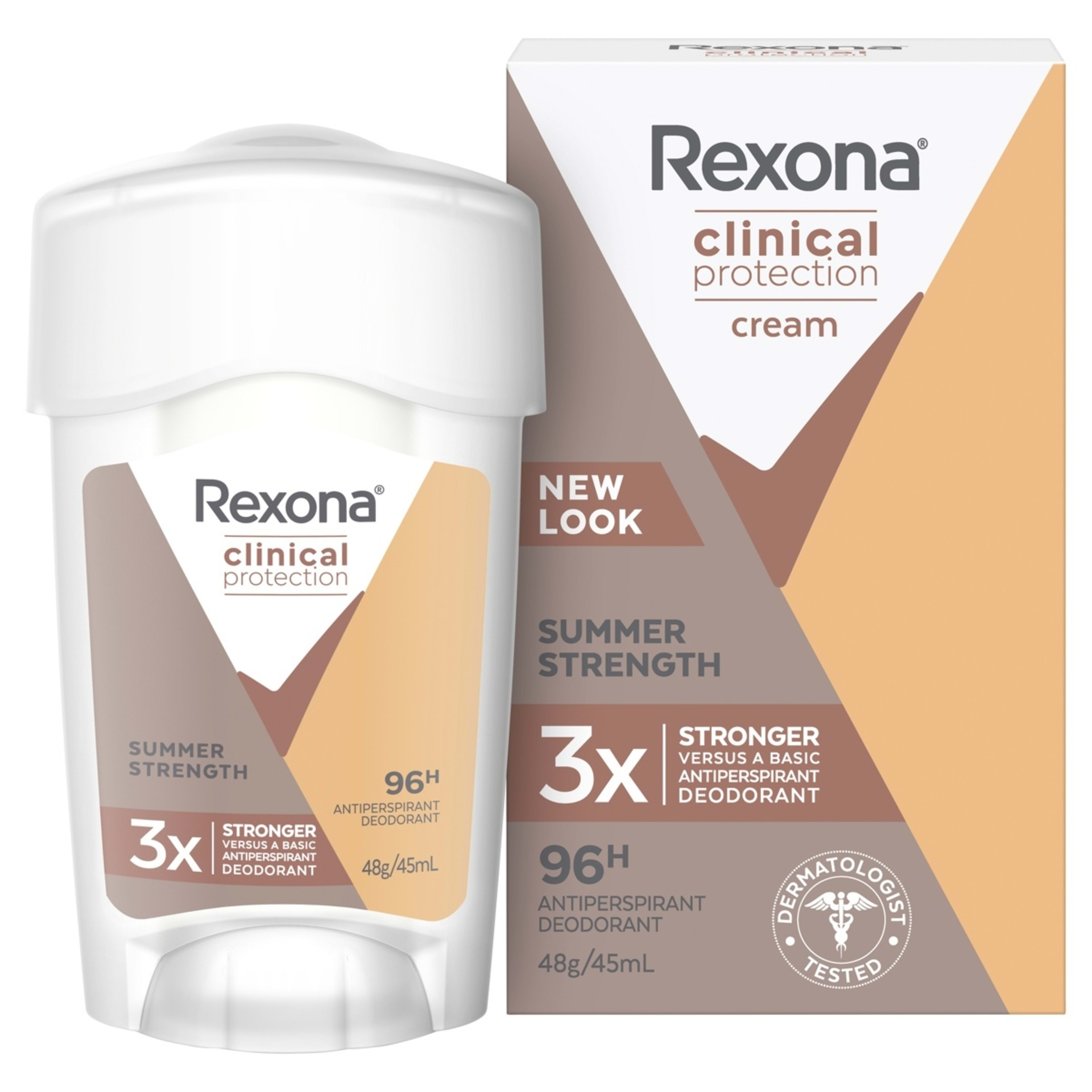 1 Rexona Summer Strength Clinical Protection Antiperspirant 45ml