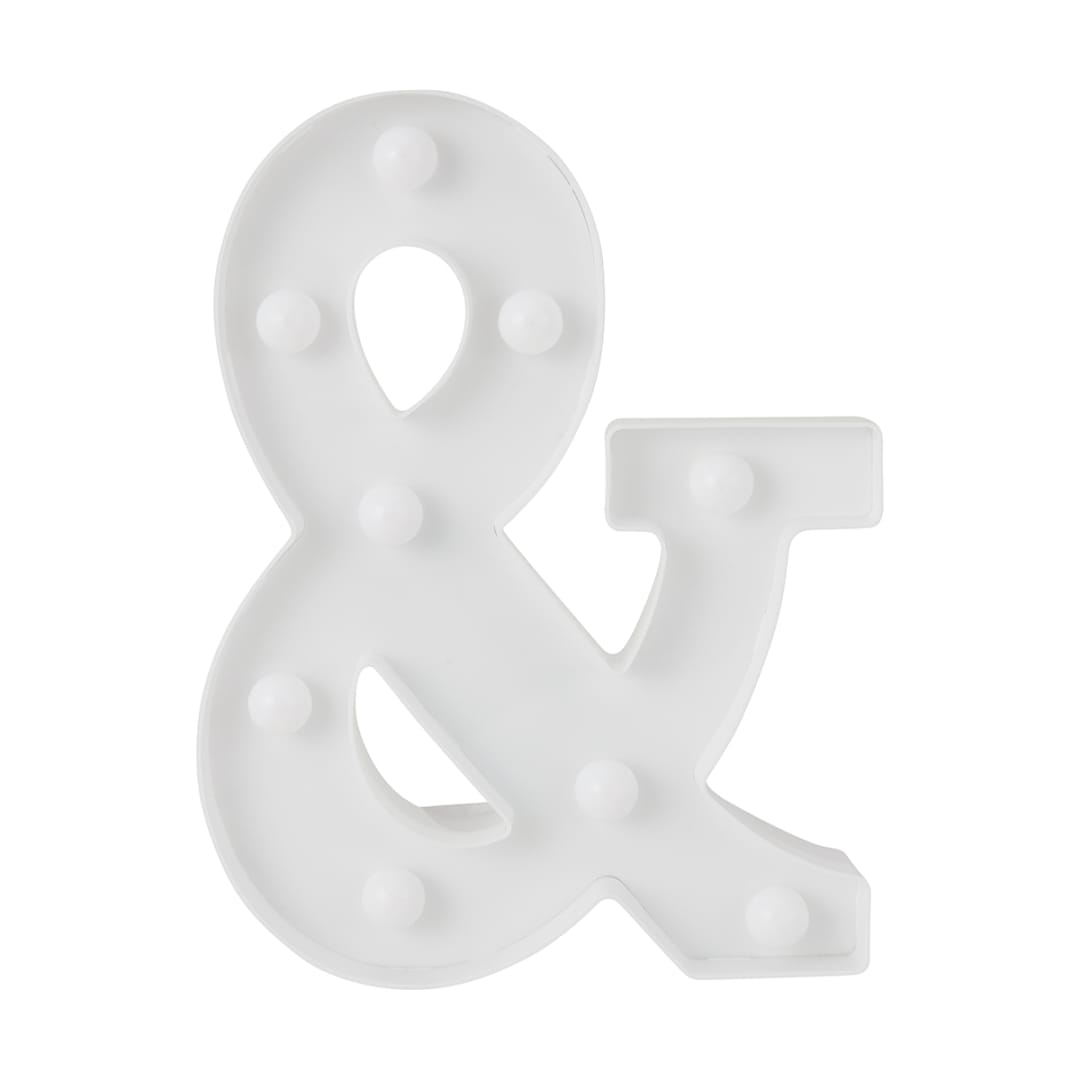 Light Up Letter & Kmart