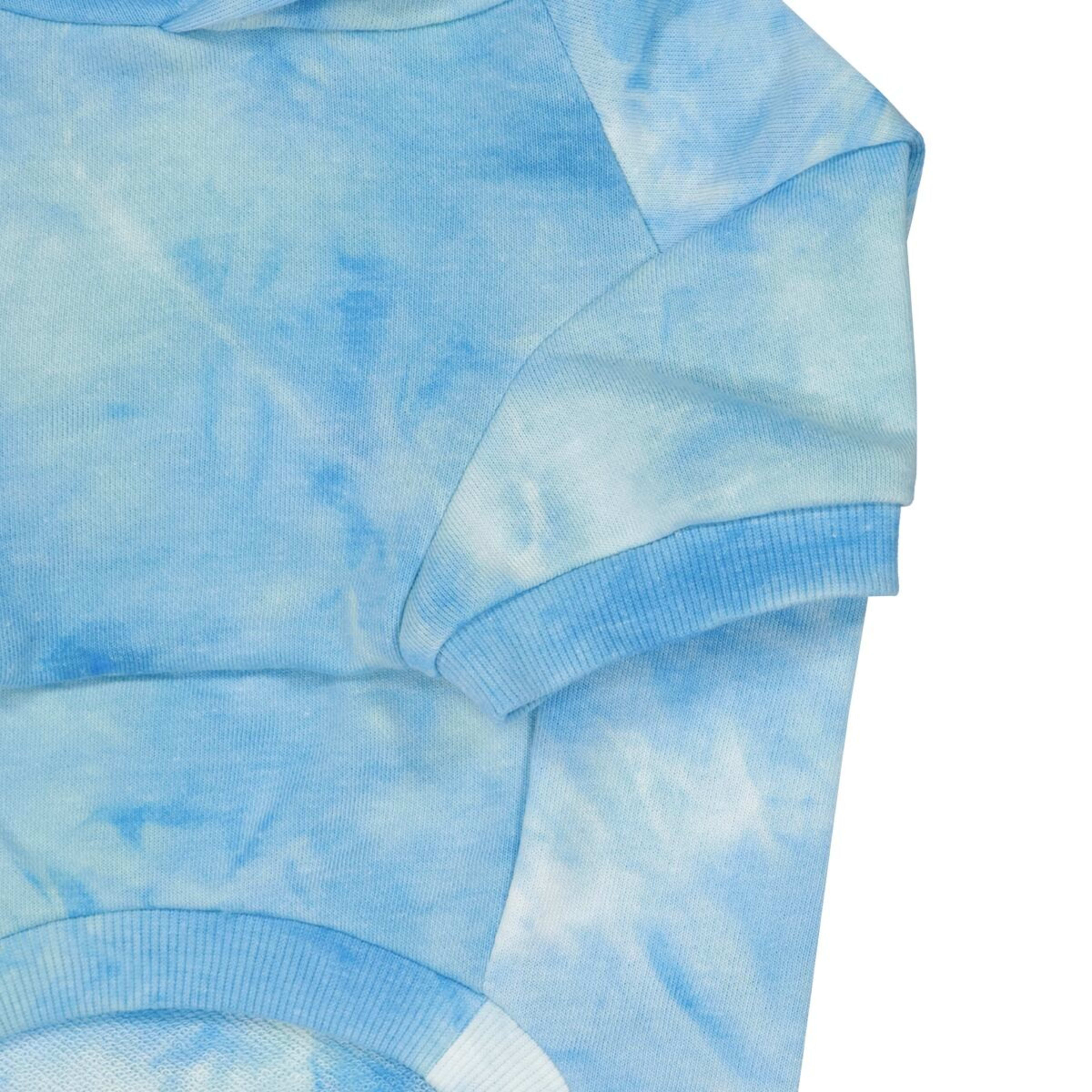 7 Pet Hoodie Tie Dye - Large, Blue, 7 of 10
