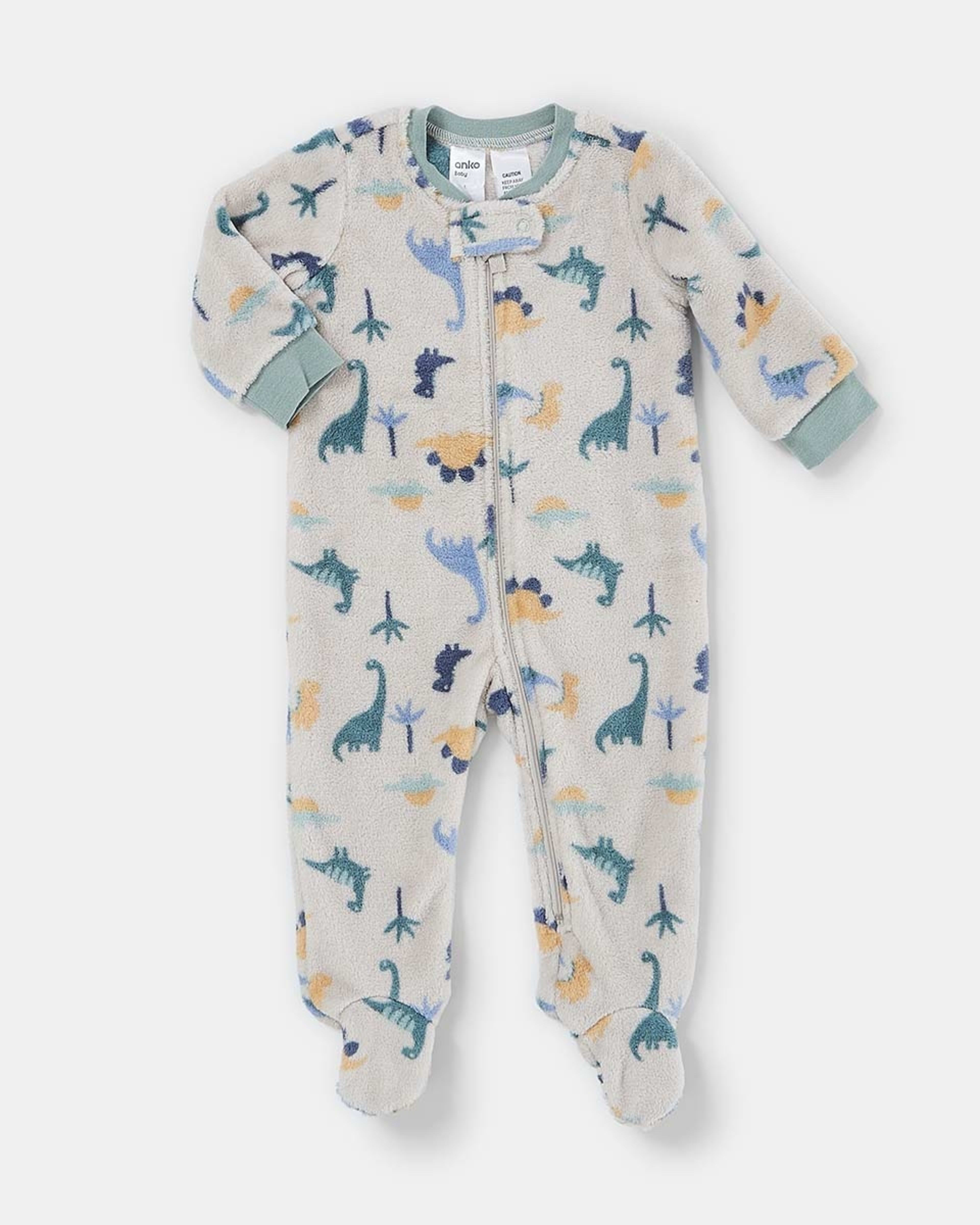 Micro Fleece Romper Kmart