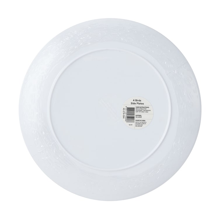 4 Pack Birds Side Plates Kmart