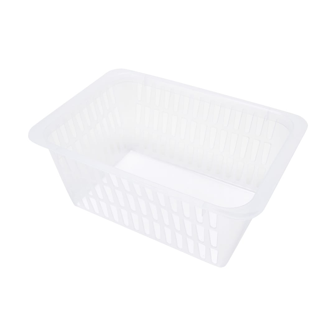 2 Pack Plastic Baskets Large, White Kmart