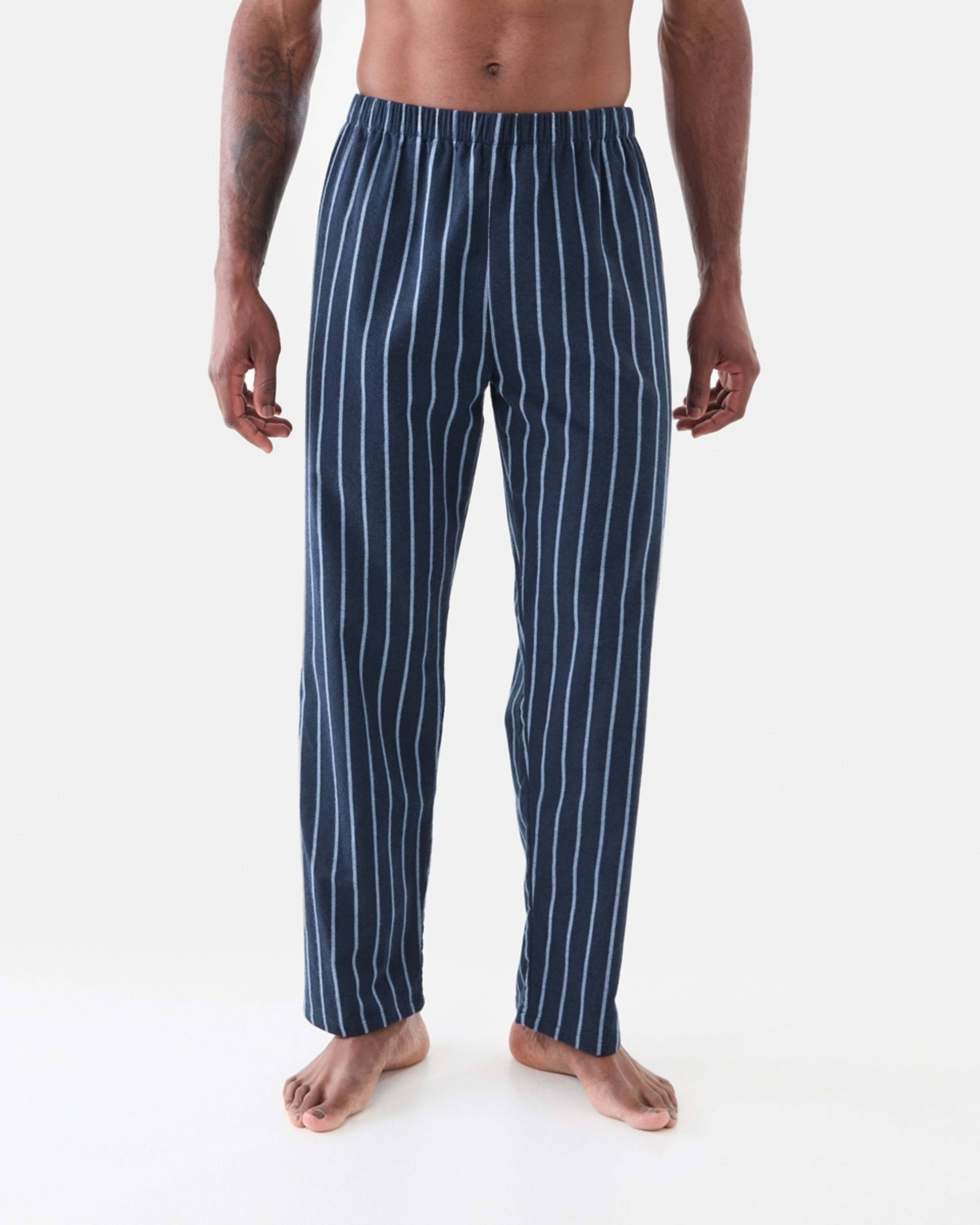 1 Print Flannel Pants Bay Stripe