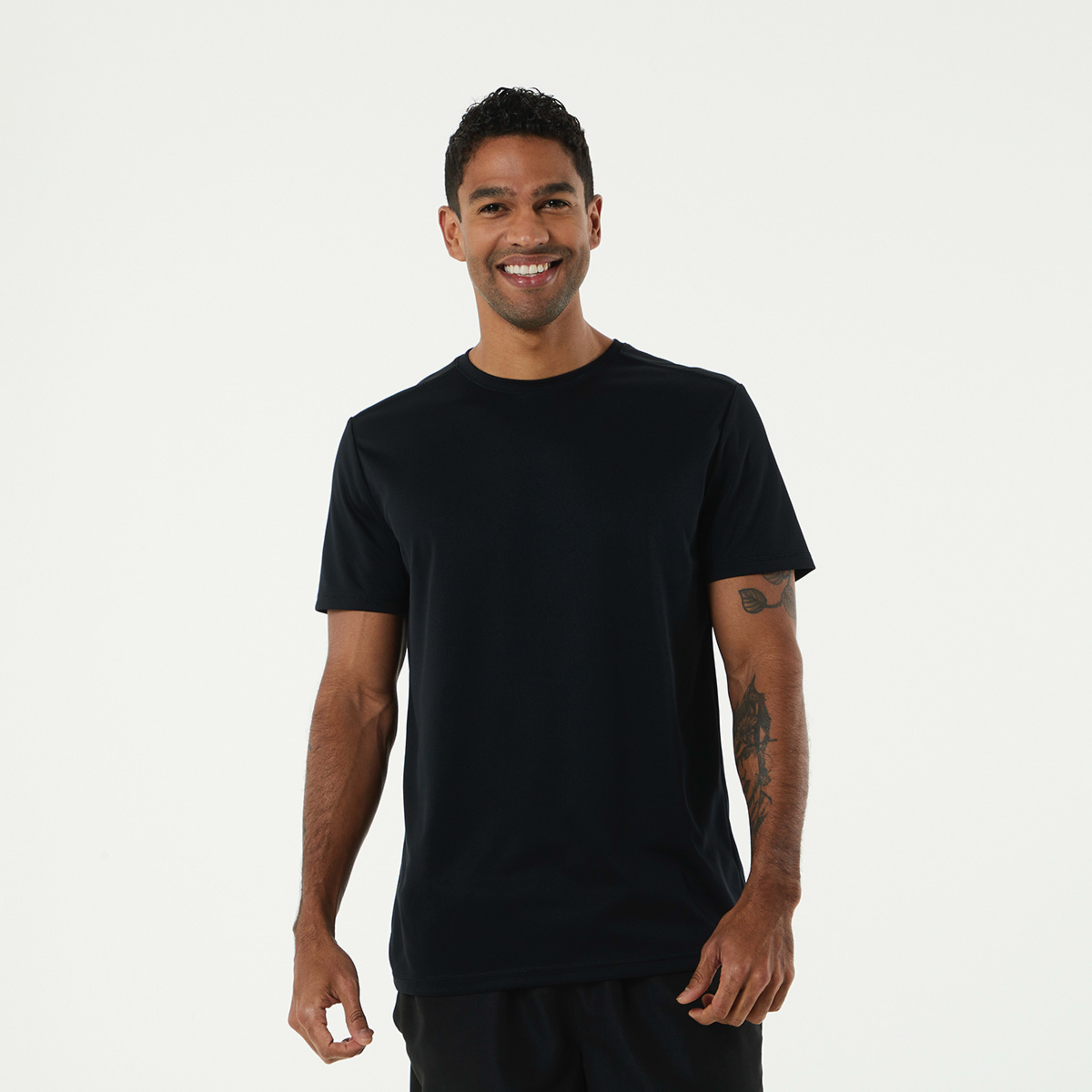 1 Active Mesh T-shirt Black, 1 of 6