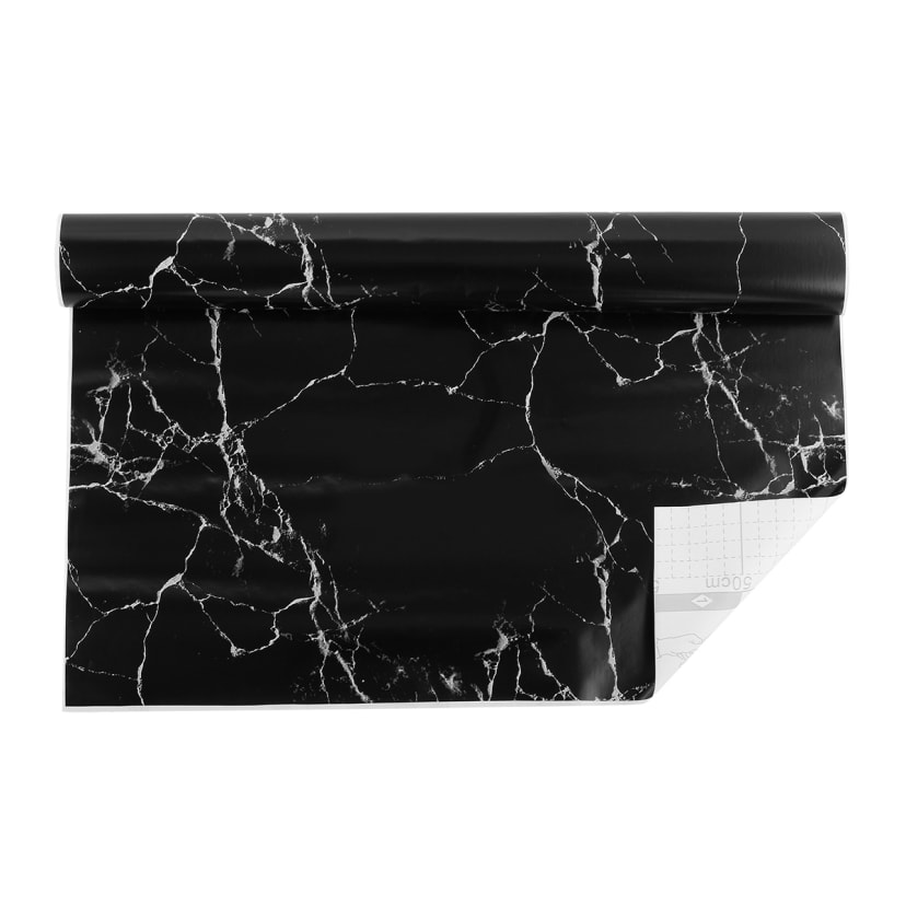 Black Marble Adhesive Vinyl Kmart