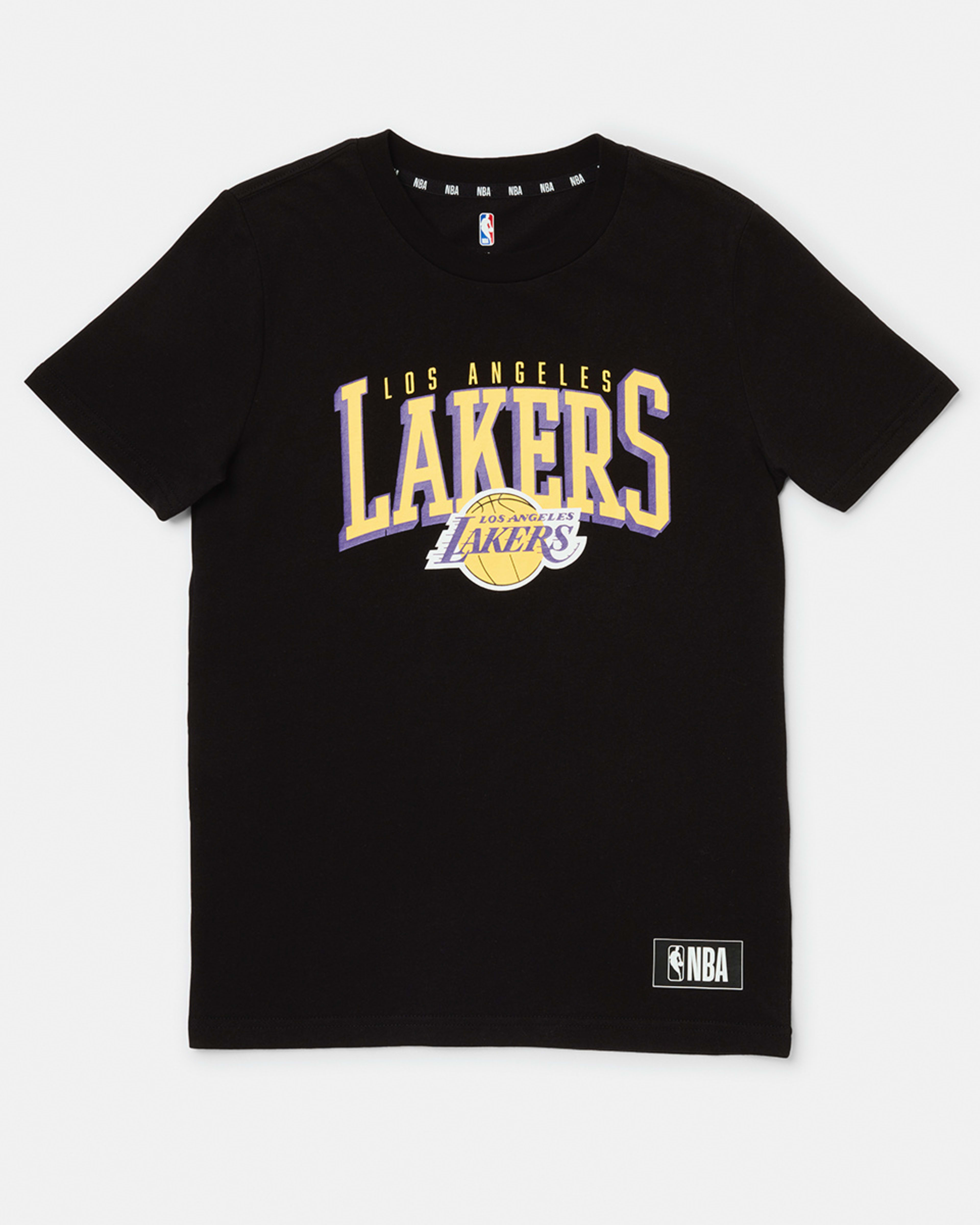 Active Kids NBA Youth Los Angeles Lakers Crew Neck T-shirt - Kmart