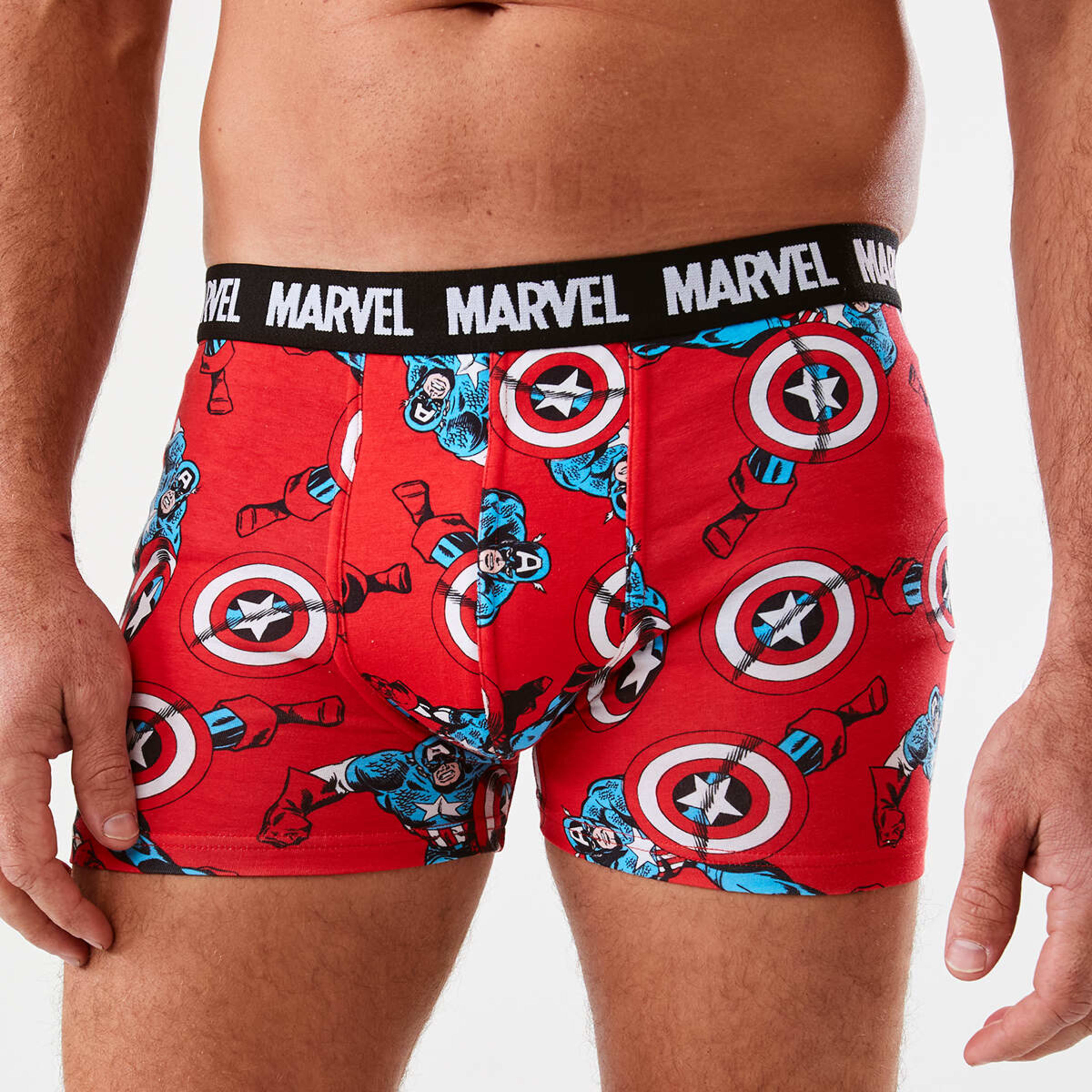 3 3 Pack Marvel License Trunks D90 Marvel Comics 3pk Trunks, 3 of 10