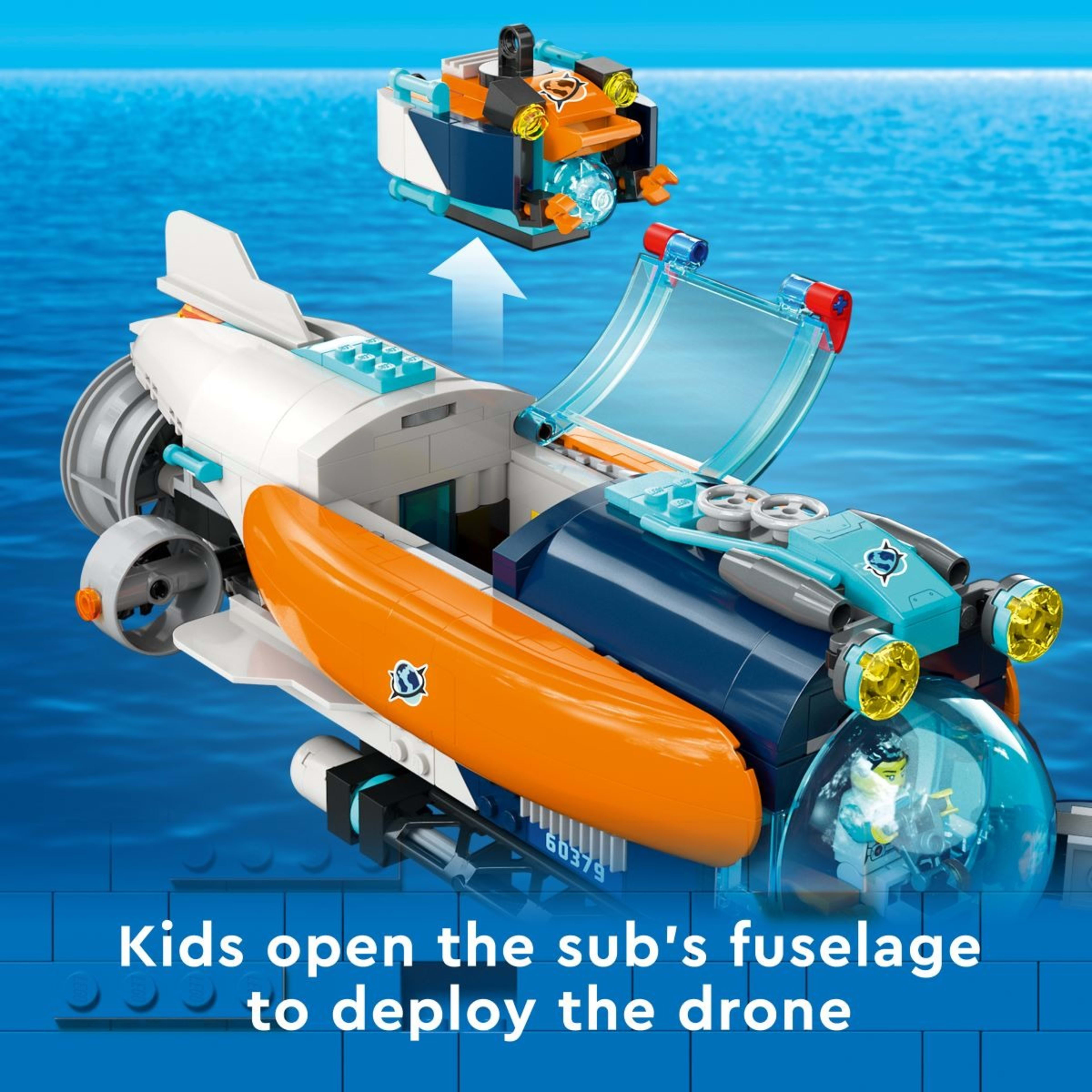 LEGO City Exploration Deep-Sea Explorer Submarine 60379 - Kmart