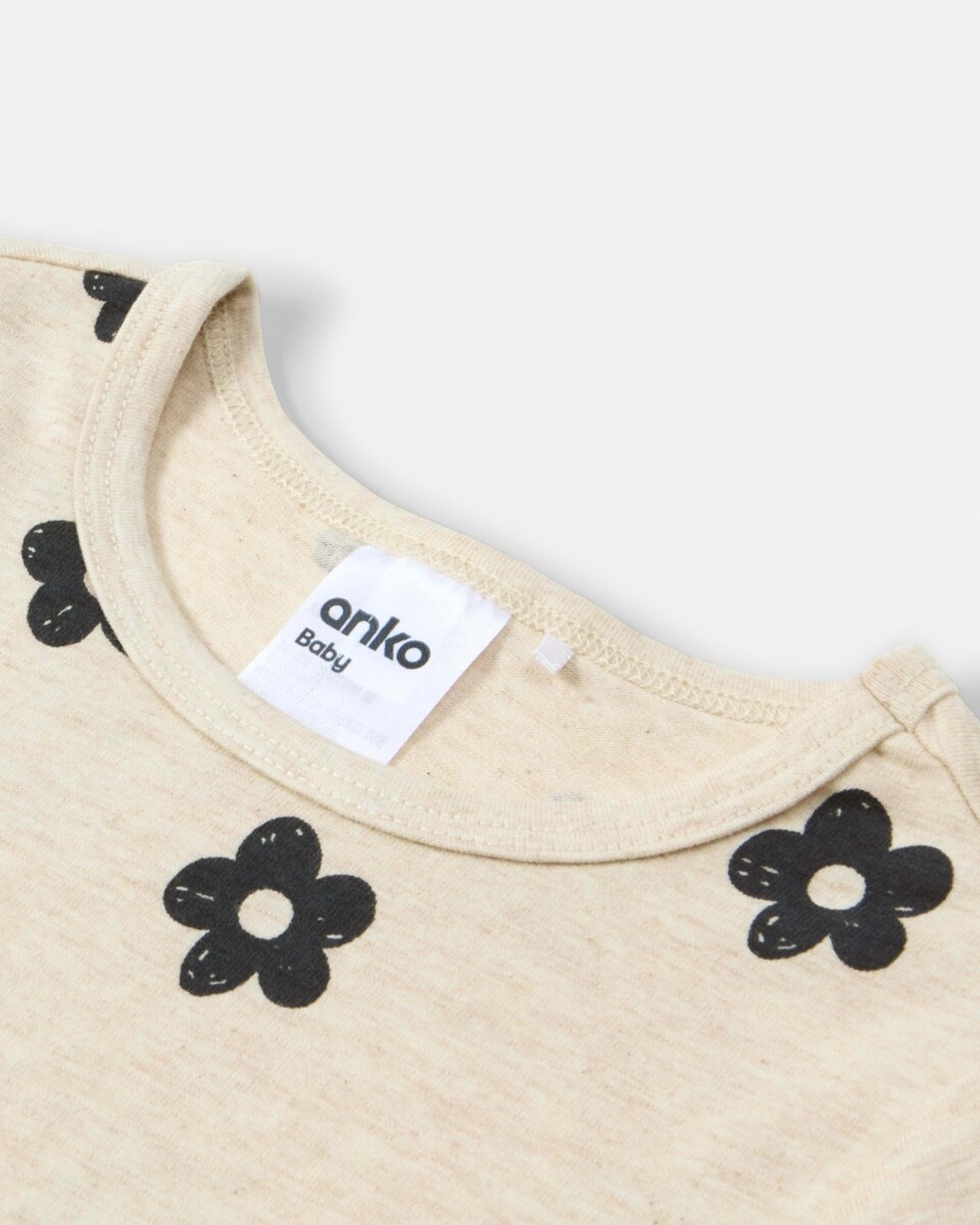 6 3 Pack Bodysuits Bge Floral, 6 of 8