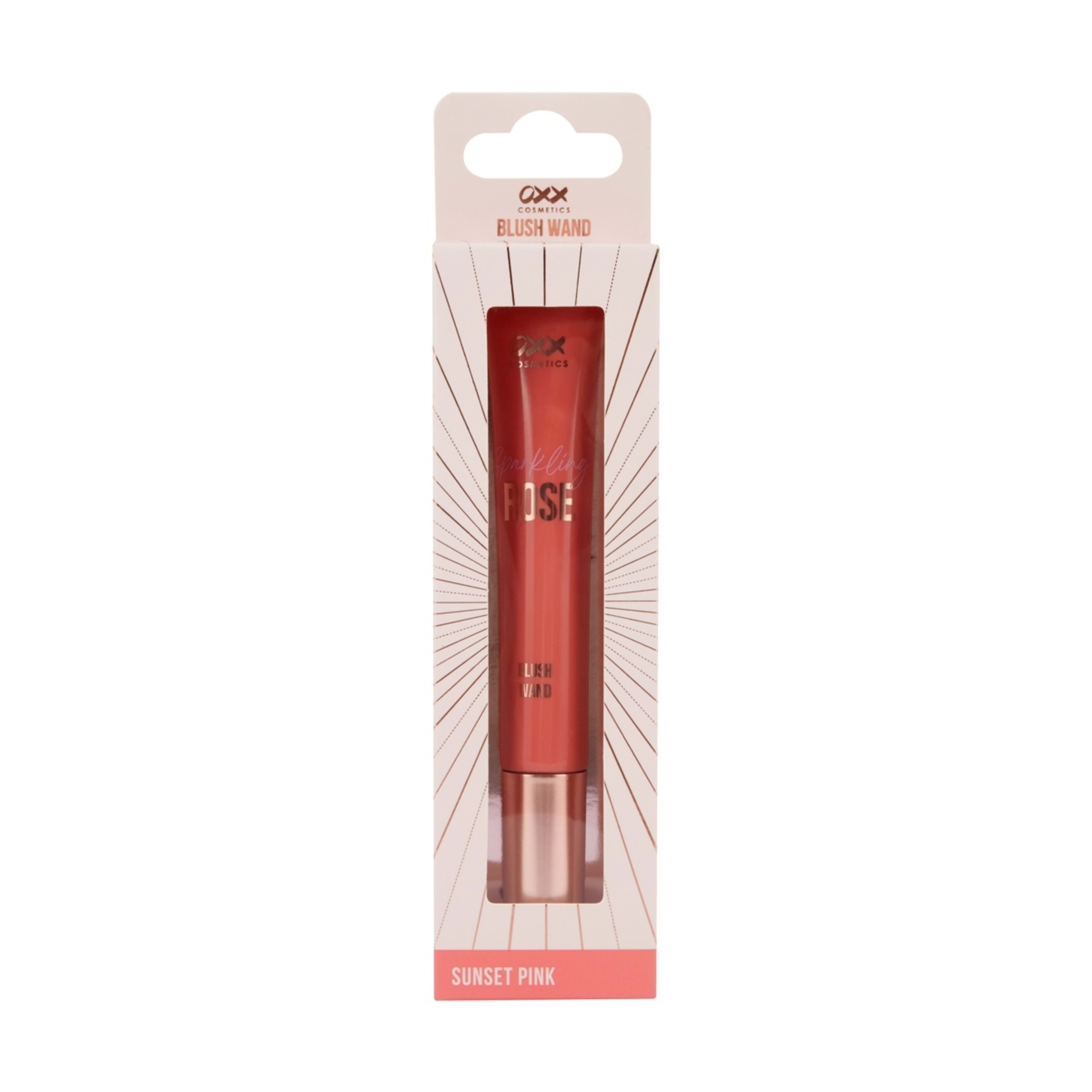 1 OXX Cosmetics Sparkling Rose Blush Wand - Sunset Pink