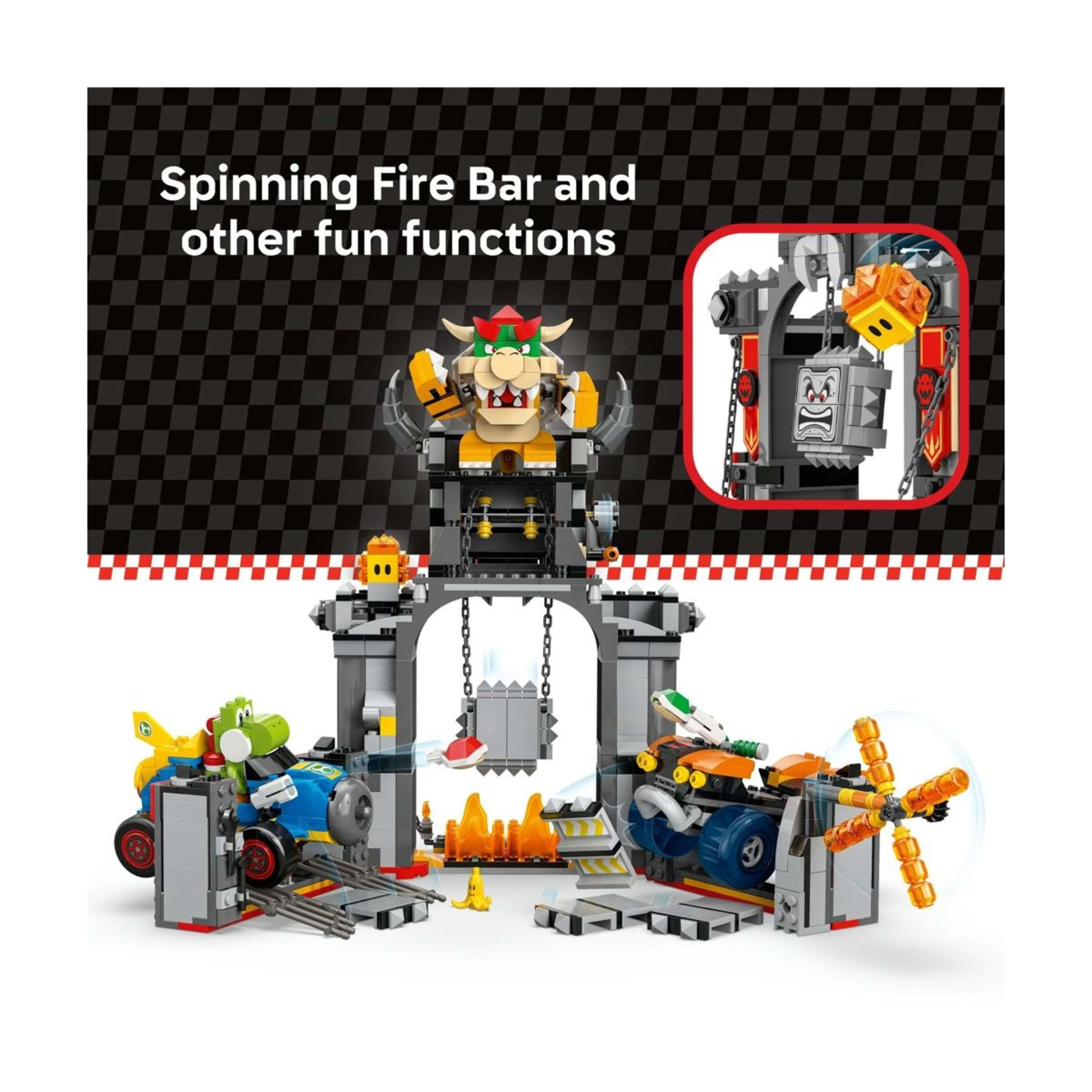 5 LEGO Super Mario Mario Kart - Bowser's Castle 72039, 5 of 10