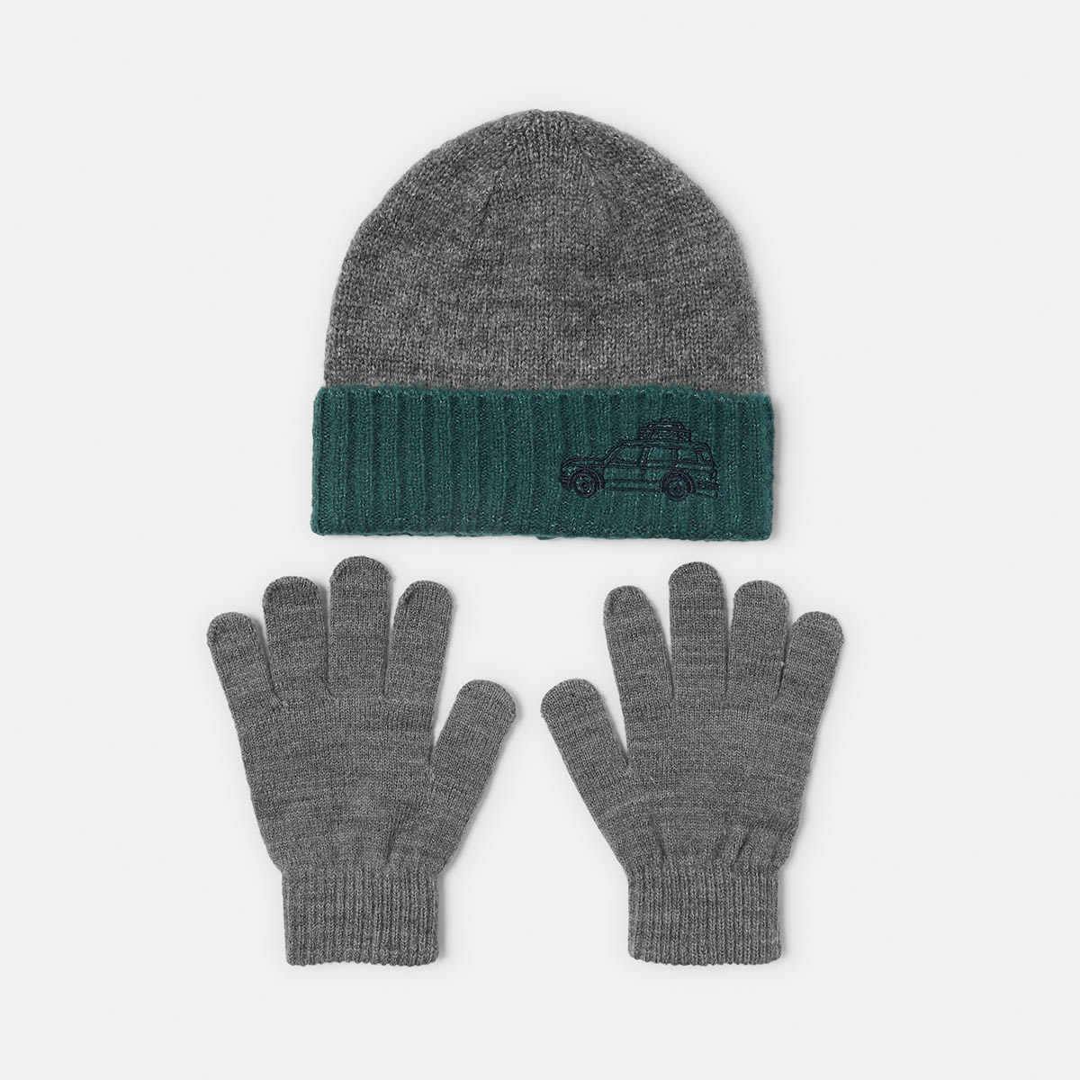 Car Beanie and Gloves Set - Kmart