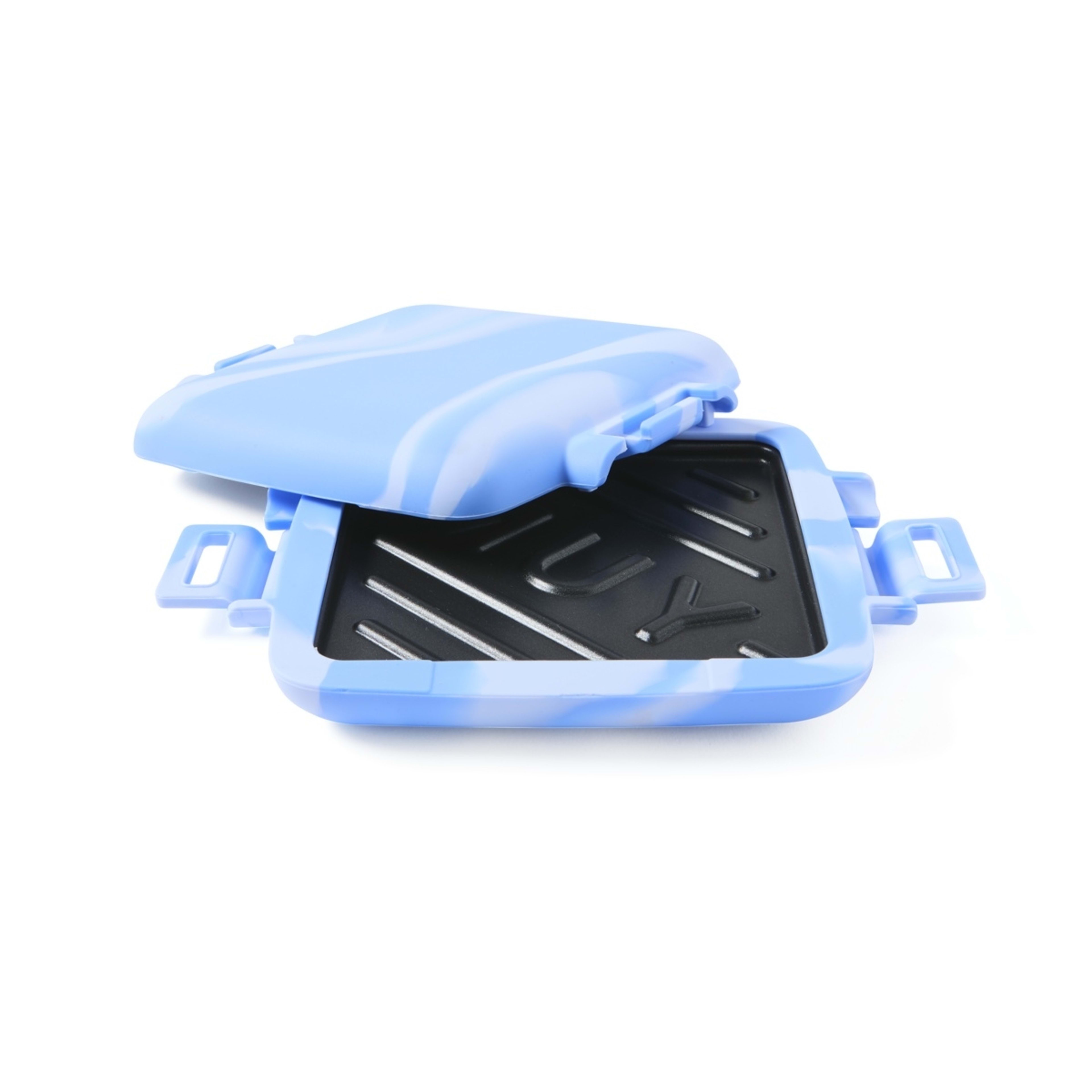 4 Microwave 'YUM' Grill Toastie Maker - Blue, 4 of 10