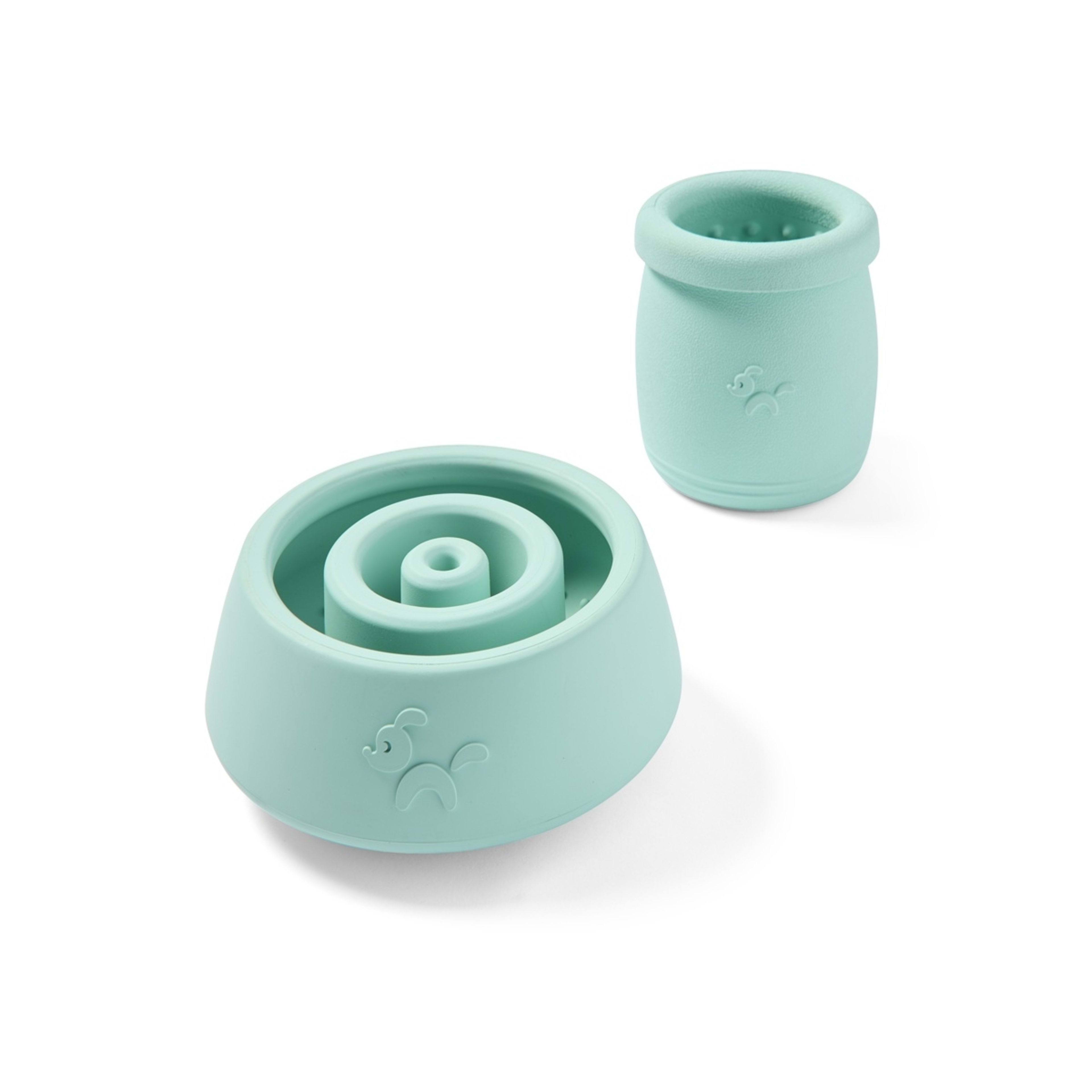 3 2 Pack Pet Rubber Treat Chew - Teal, 3 of 9