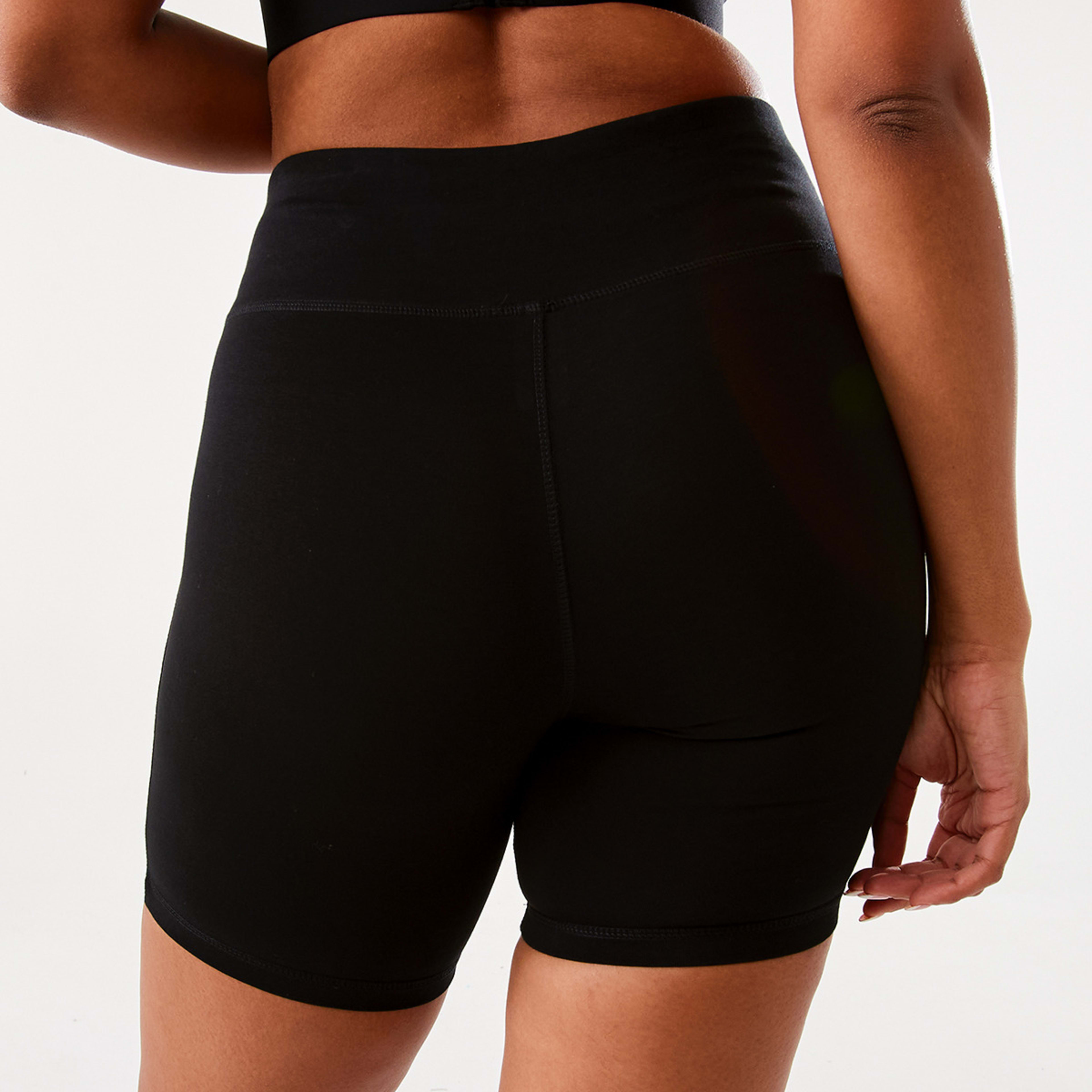 3 Active Womens Bike Shorts Black, 3 of 6