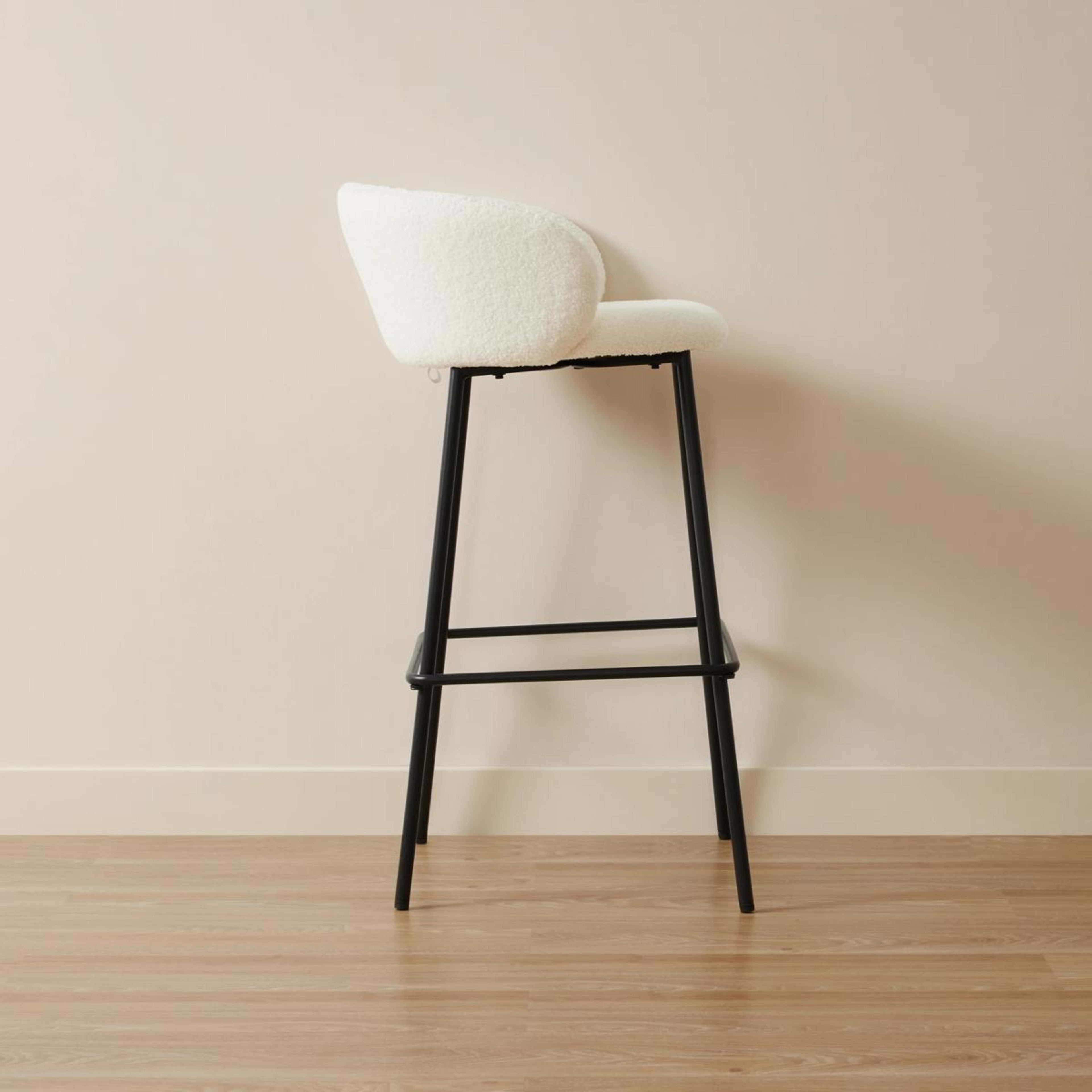 4 Abbey Boucle Bar Stool, 4 of 5