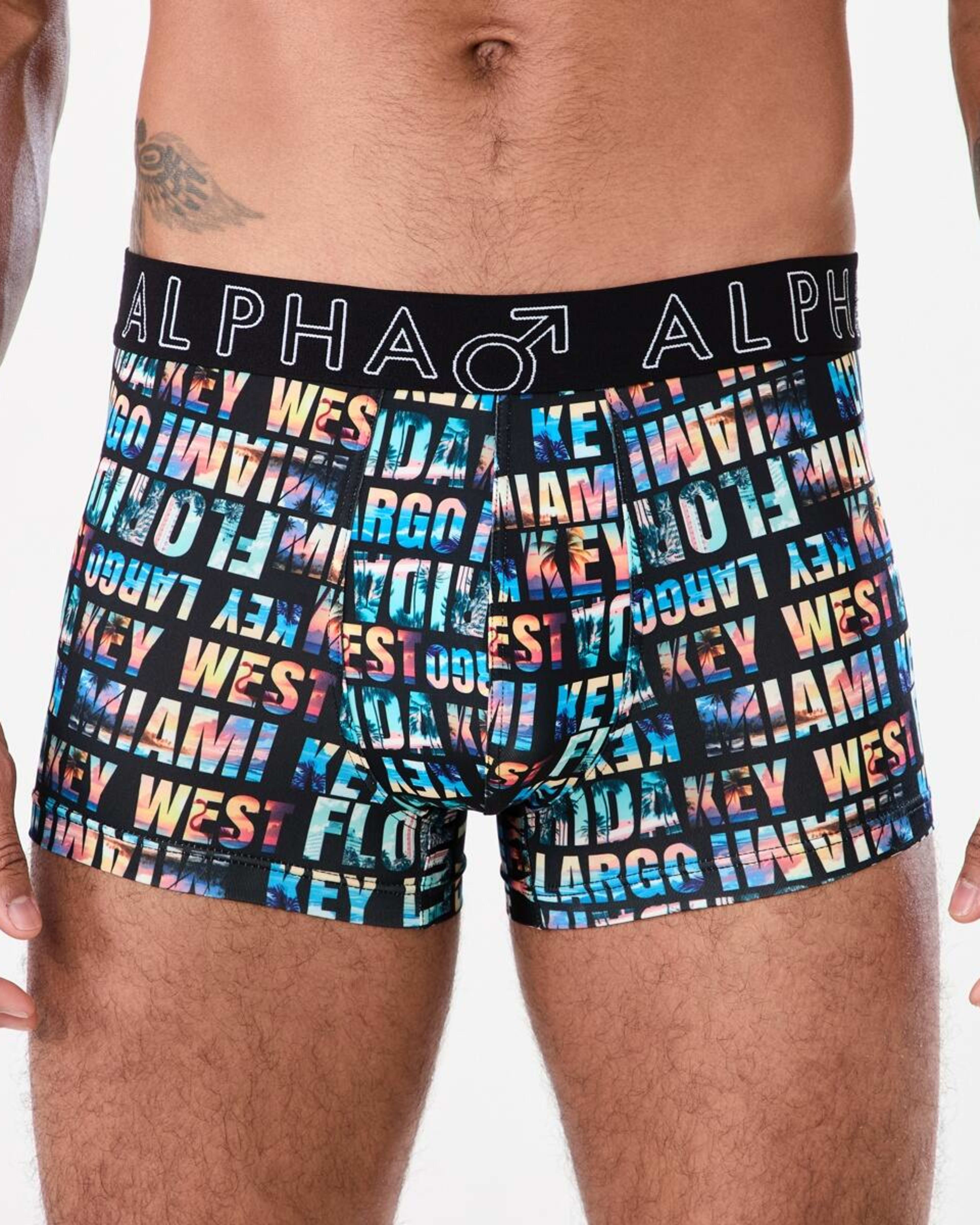 2 3 Pack Microfibre Trunks MIAMI, 2 of 7
