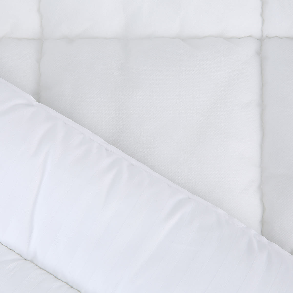 High Loft Mattress Topper Single Bed, White Kmart