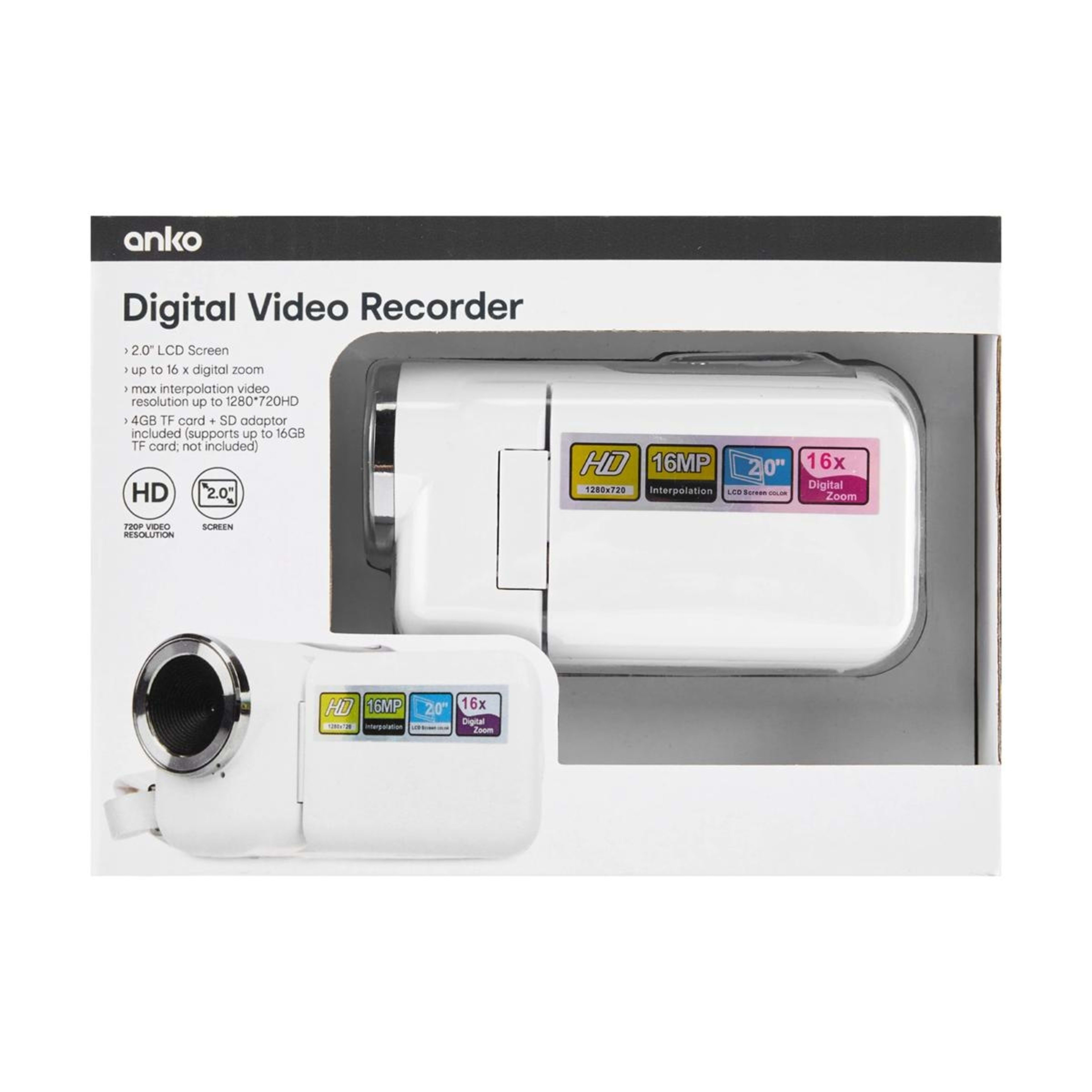 7 Digital Video Recorder - White, 7 of 8