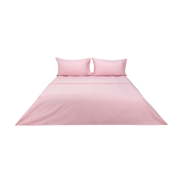 180 Thread Count Sheet Set - Queen Bed, Pink - Kmart