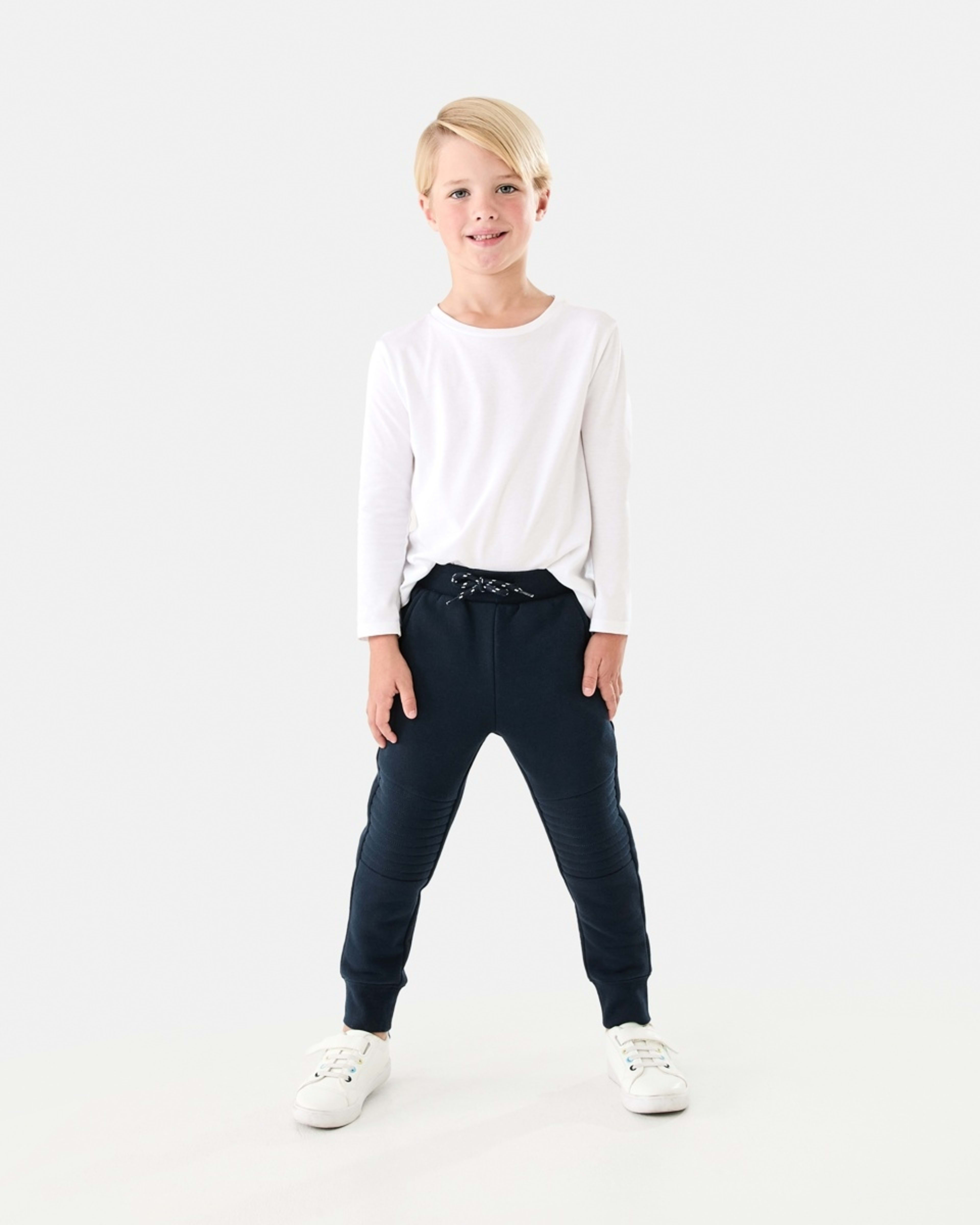 6 Moto Trackpants Dress Navy, 6 of 9