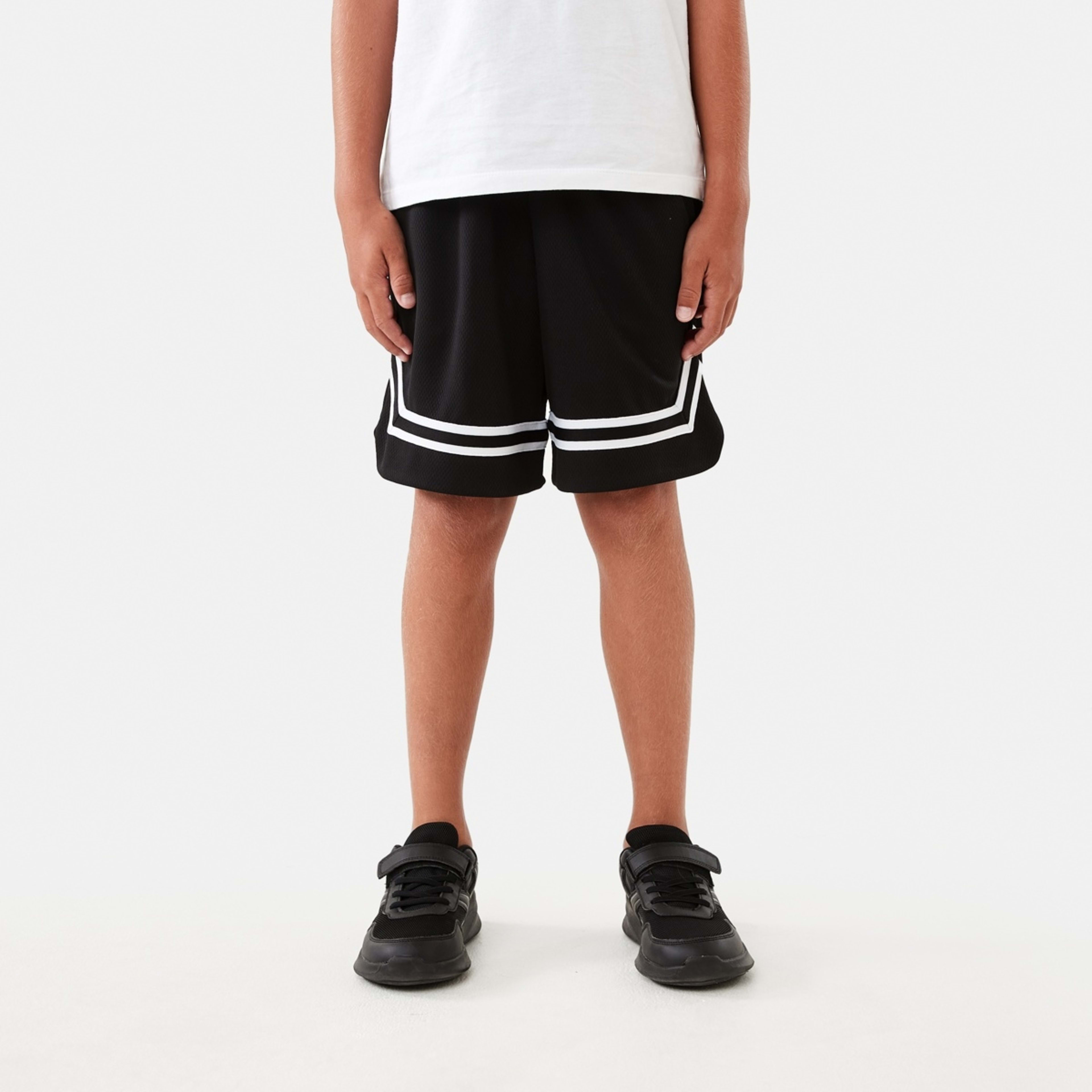 1 Active Kids Basketball Shorts Black, 1 of 9